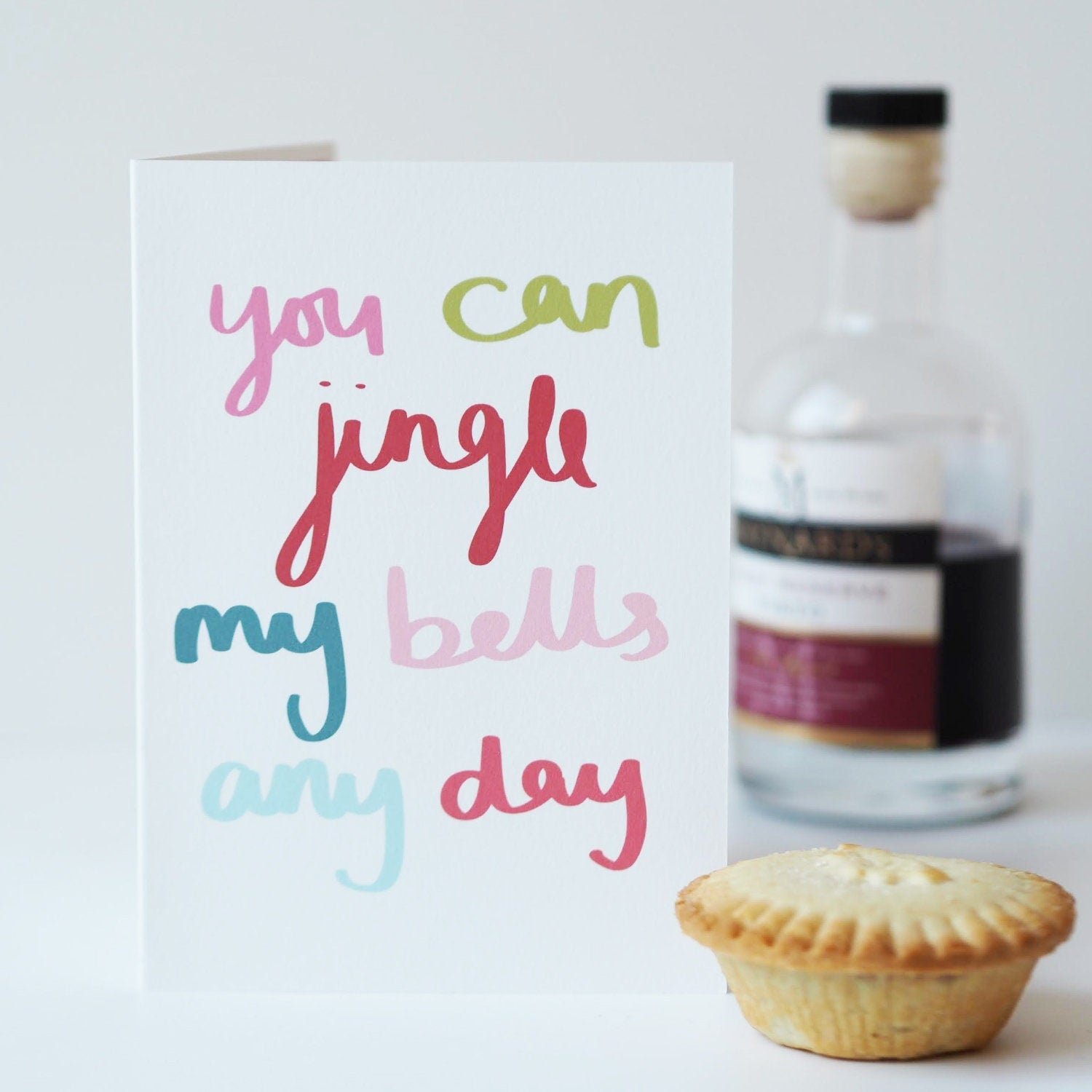 Jingle My Bells - Naughty Christmas Card - Funny Christmas Card - Christmas Card - Rude Christmas Card - Christmas Card for Wife