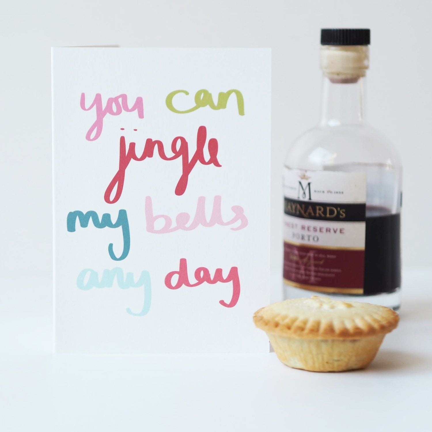 Jingle My Bells - Naughty Christmas Card - Funny Christmas Card - Christmas Card - Rude Christmas Card - Christmas Card for Wife