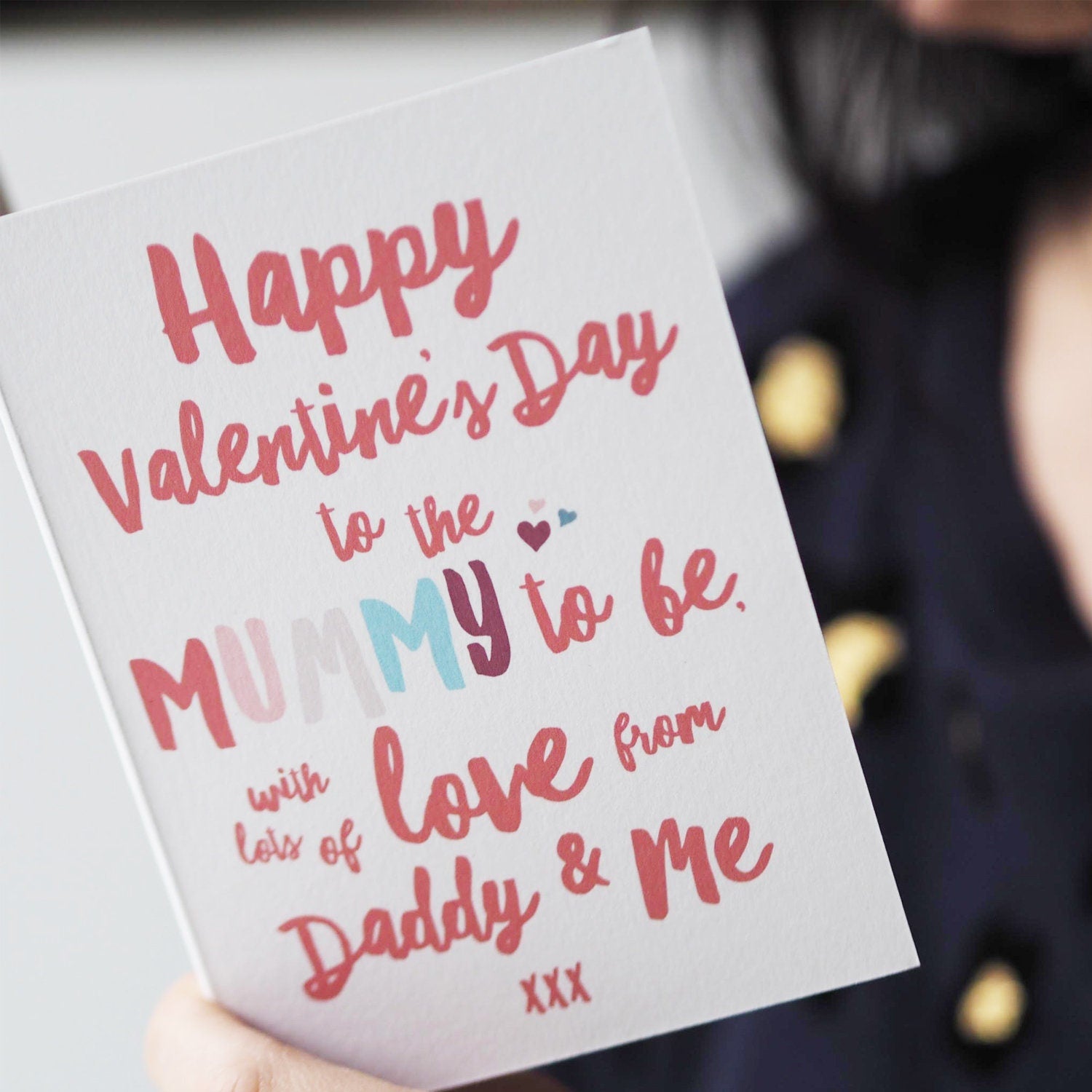 Mummy To Be Valentine's Day Card - Valentine's Day Card From The Bump
