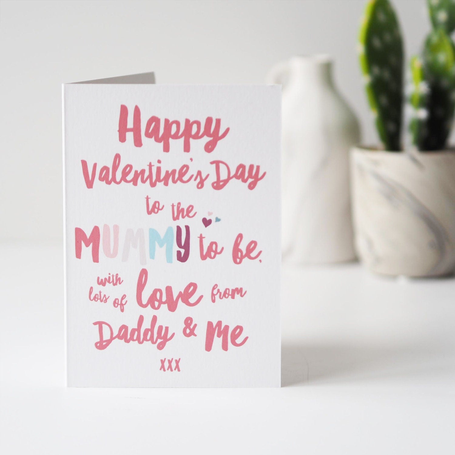 Mummy To Be Valentine's Day Card - Valentine's Day Card From The Bump