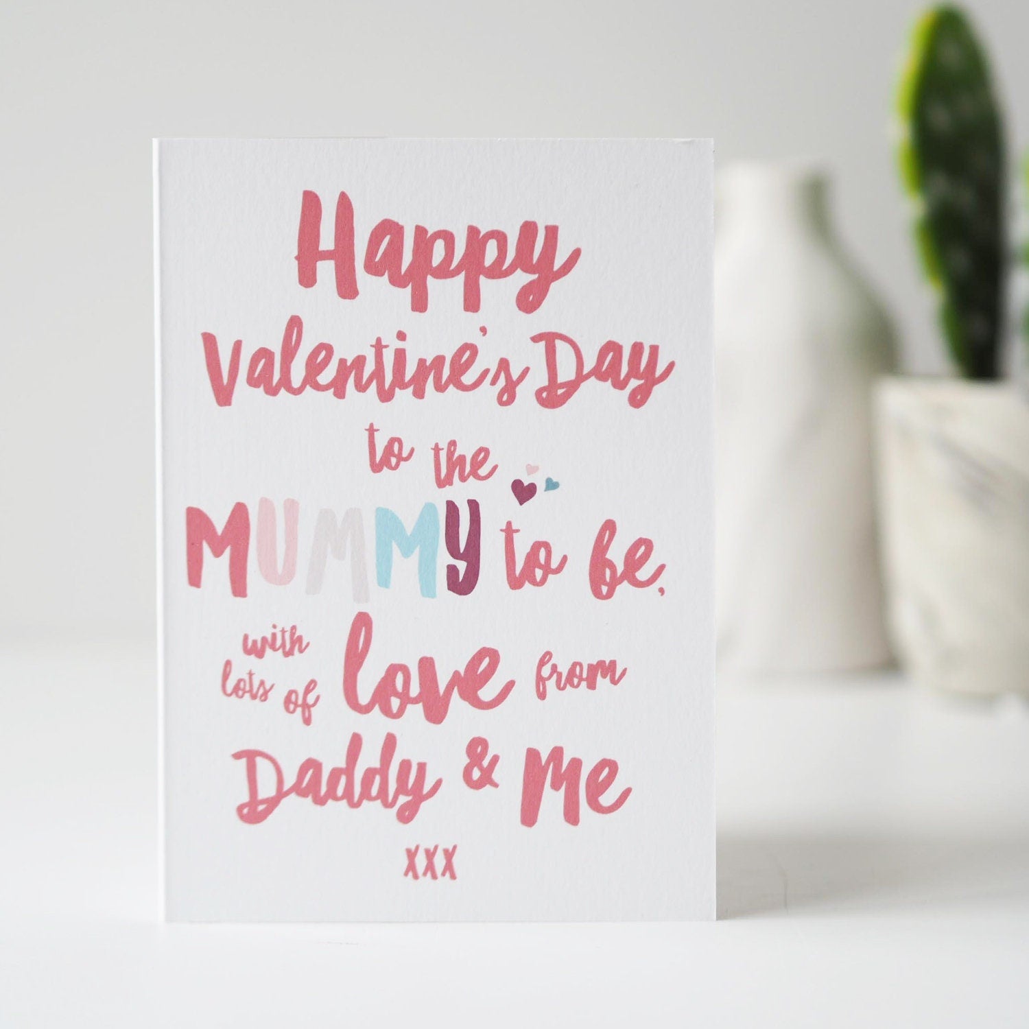 Mummy To Be Valentine's Day Card - Valentine's Day Card From The Bump