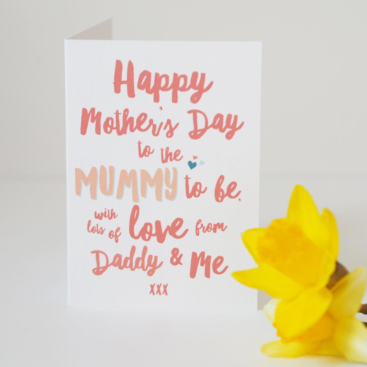 Mummy To Be Mother's Day Card - Mum To Be - Mother's Day Card - Card for Mum - Card For Mummy - New Mum Card - Mummy To Be - Sweetlove Press