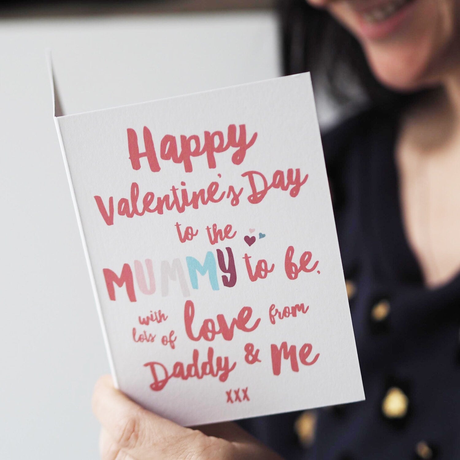 Mummy To Be Valentine's Day Card - Valentine's Day Card From The Bump