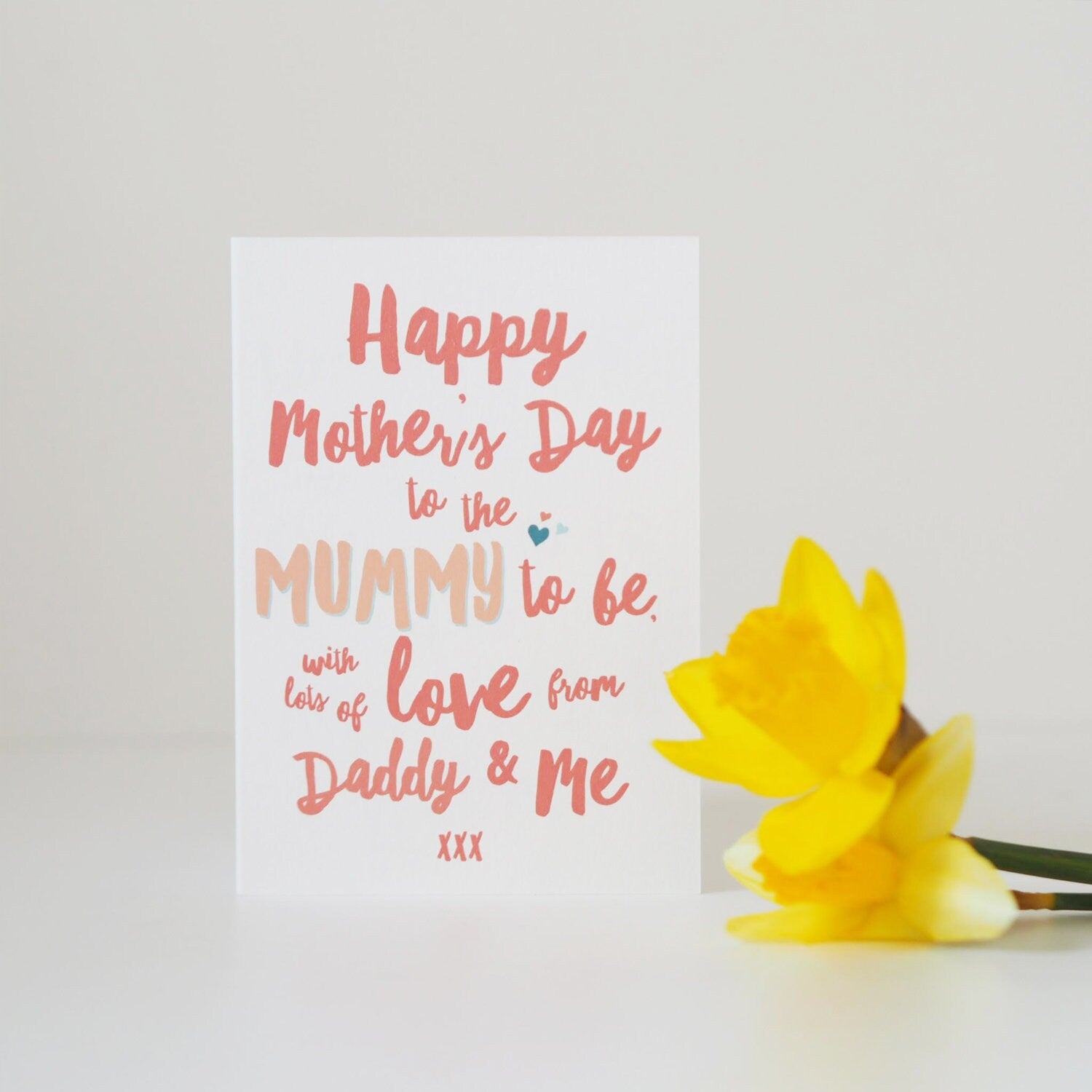 Mummy To Be Mother's Day Card - Mum To Be - Mother's Day Card - Card for Mum - Card For Mummy - New Mum Card - Mummy To Be - Sweetlove Press