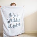 Personalised Name Snuggle Blanket - New Baby Keepsake - Baby Blanket - Personalised New Baby Gift - New Baby Gift - Star Blanket - Snuggle