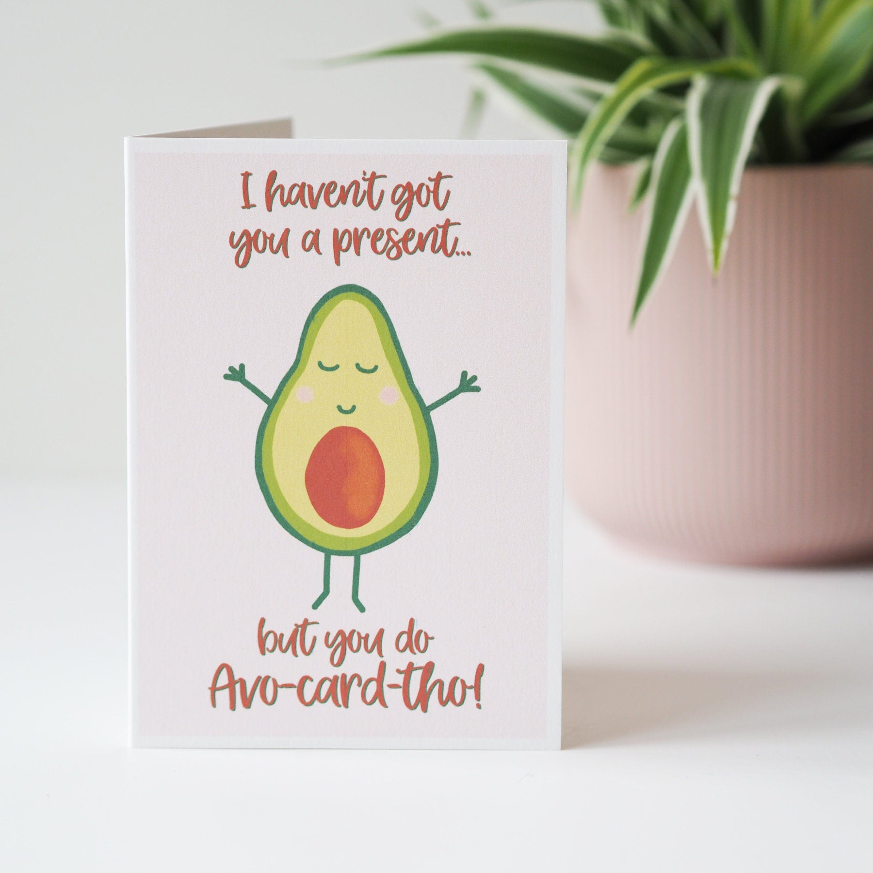 Funny Avocado Pun Birthday Card