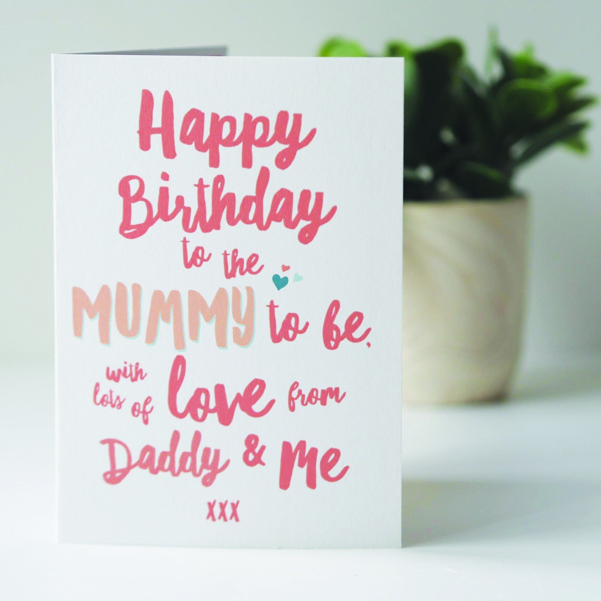 Mummy To Be Birthday Card from Baby Bump