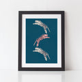 Positivity Tigers Art Print