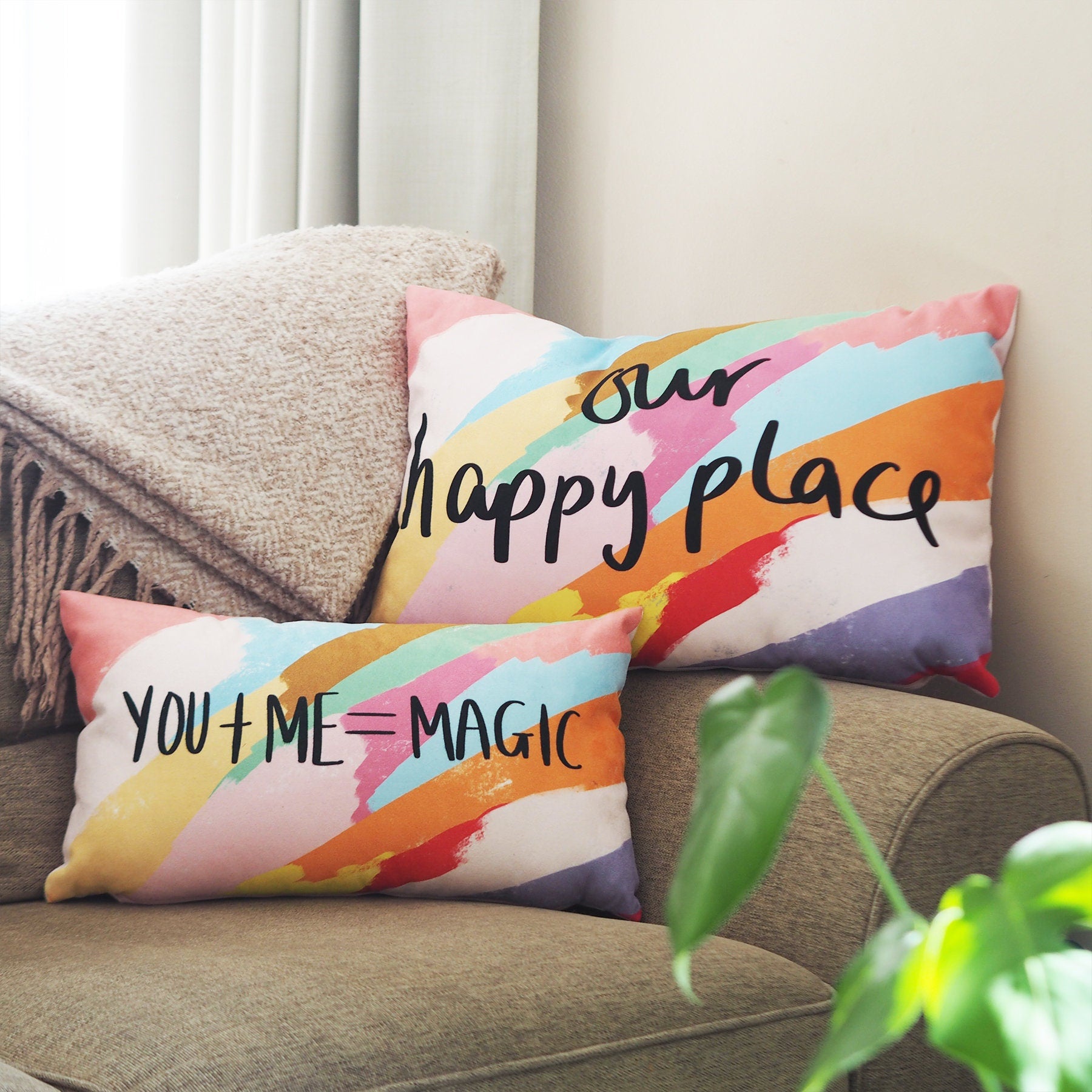 Our Happy Place Cushion