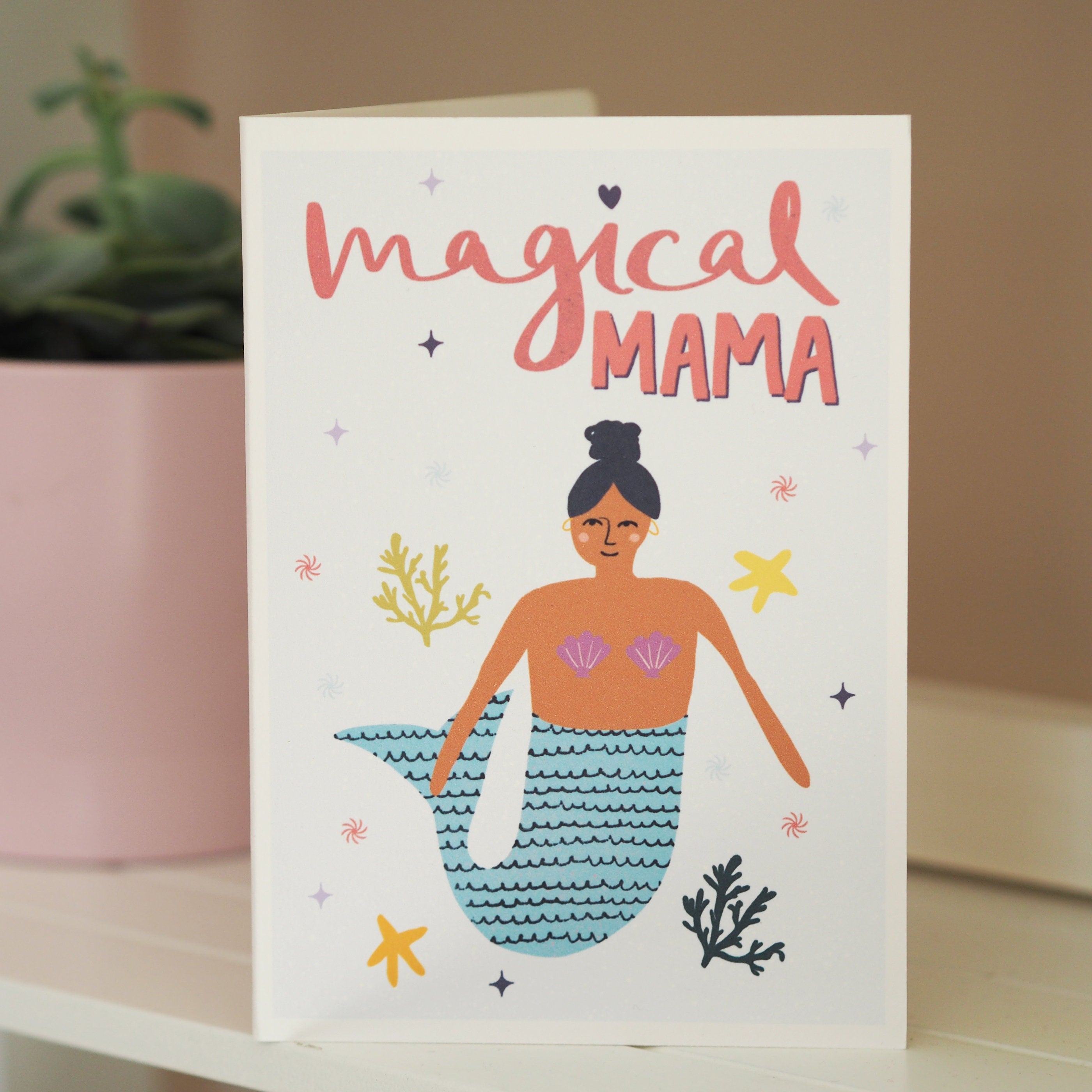 Magical Mama Mermaid Mother's Day Card