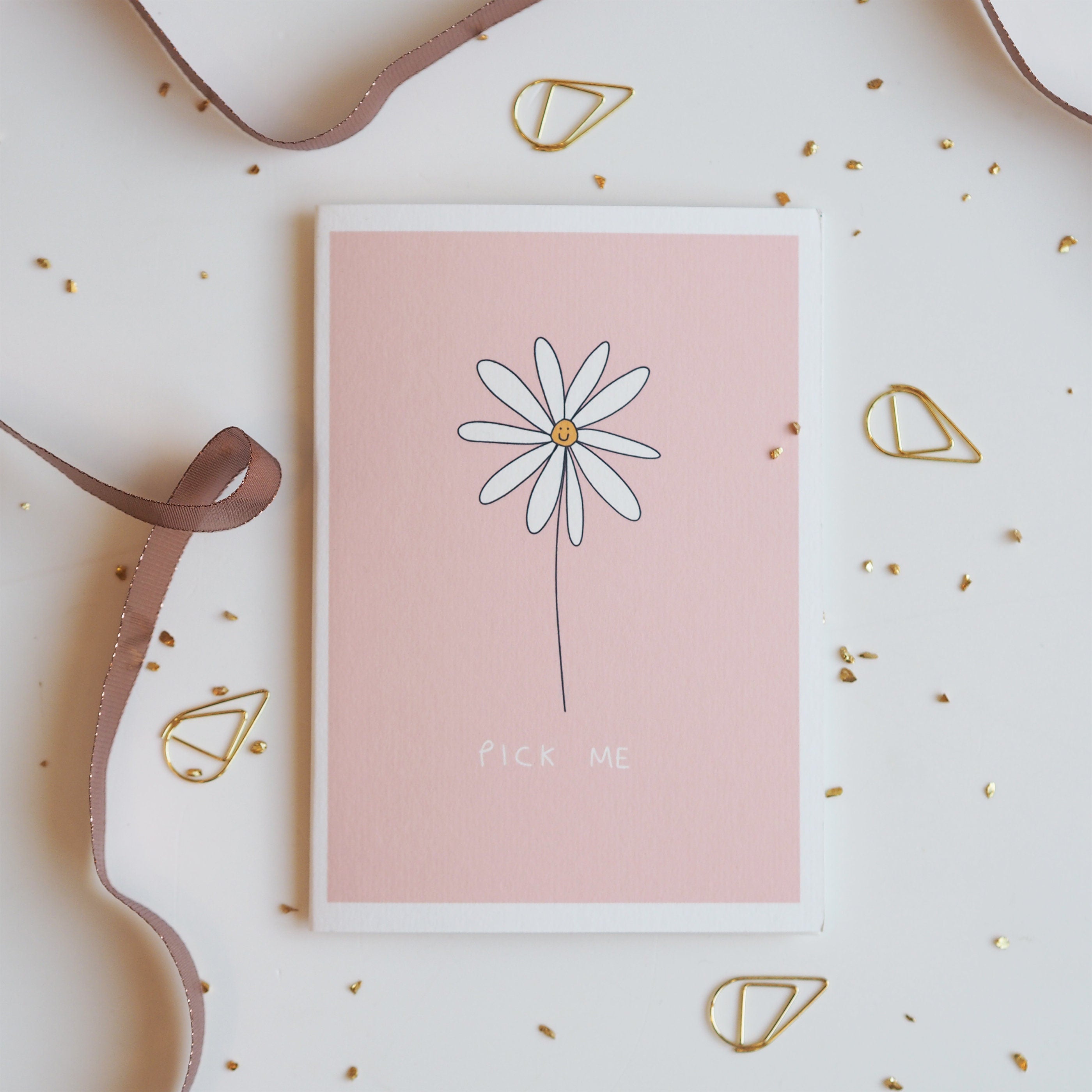 Pick Me Daisy Valentine's Day Card