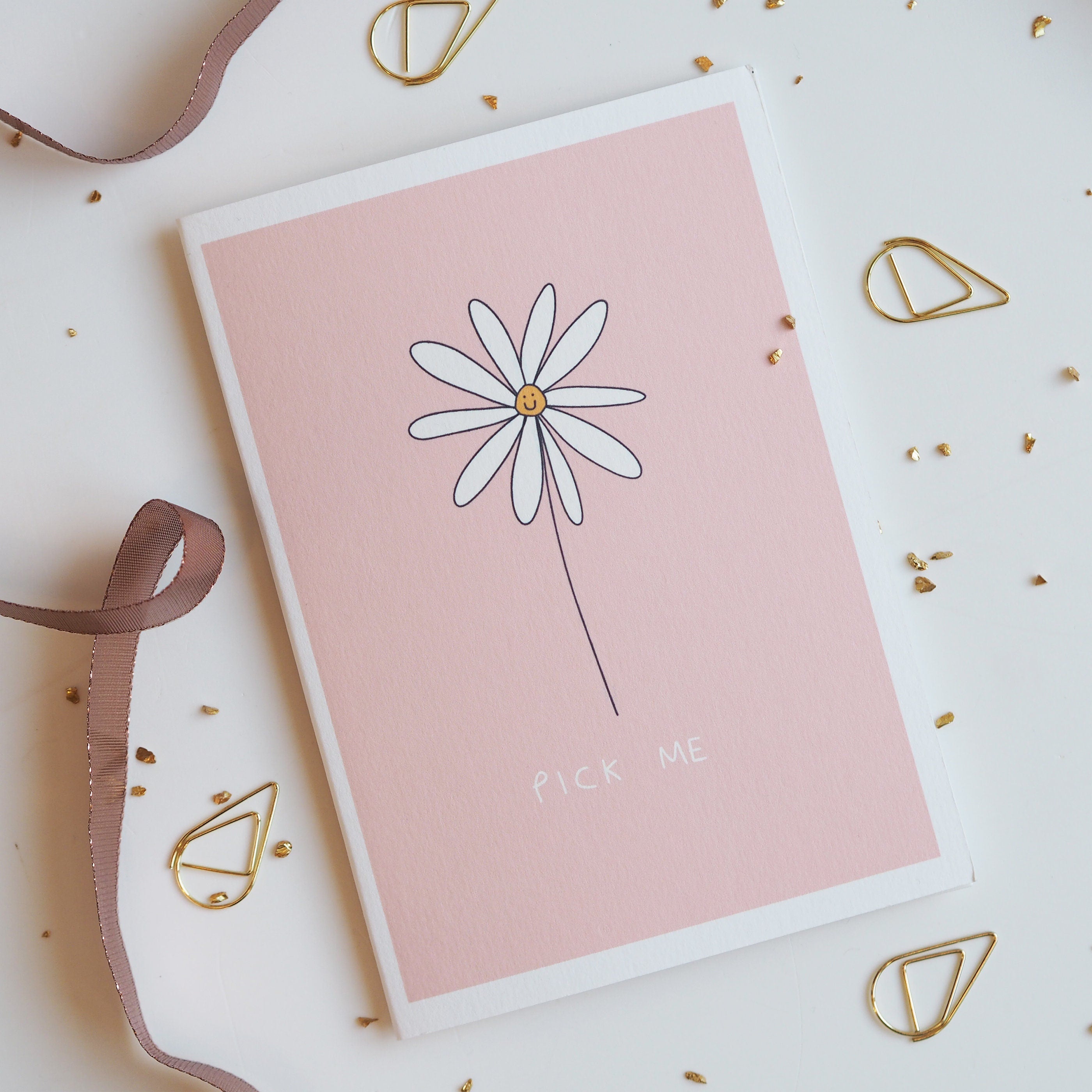 Pick Me Daisy Valentine's Day Card