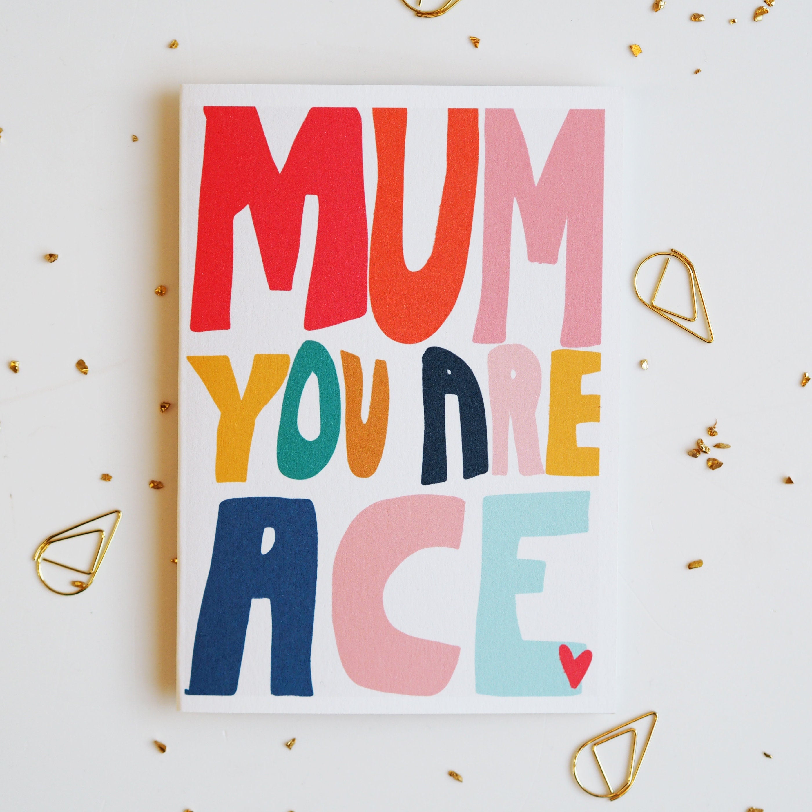 Mum You Are Ace Mother's Day Card