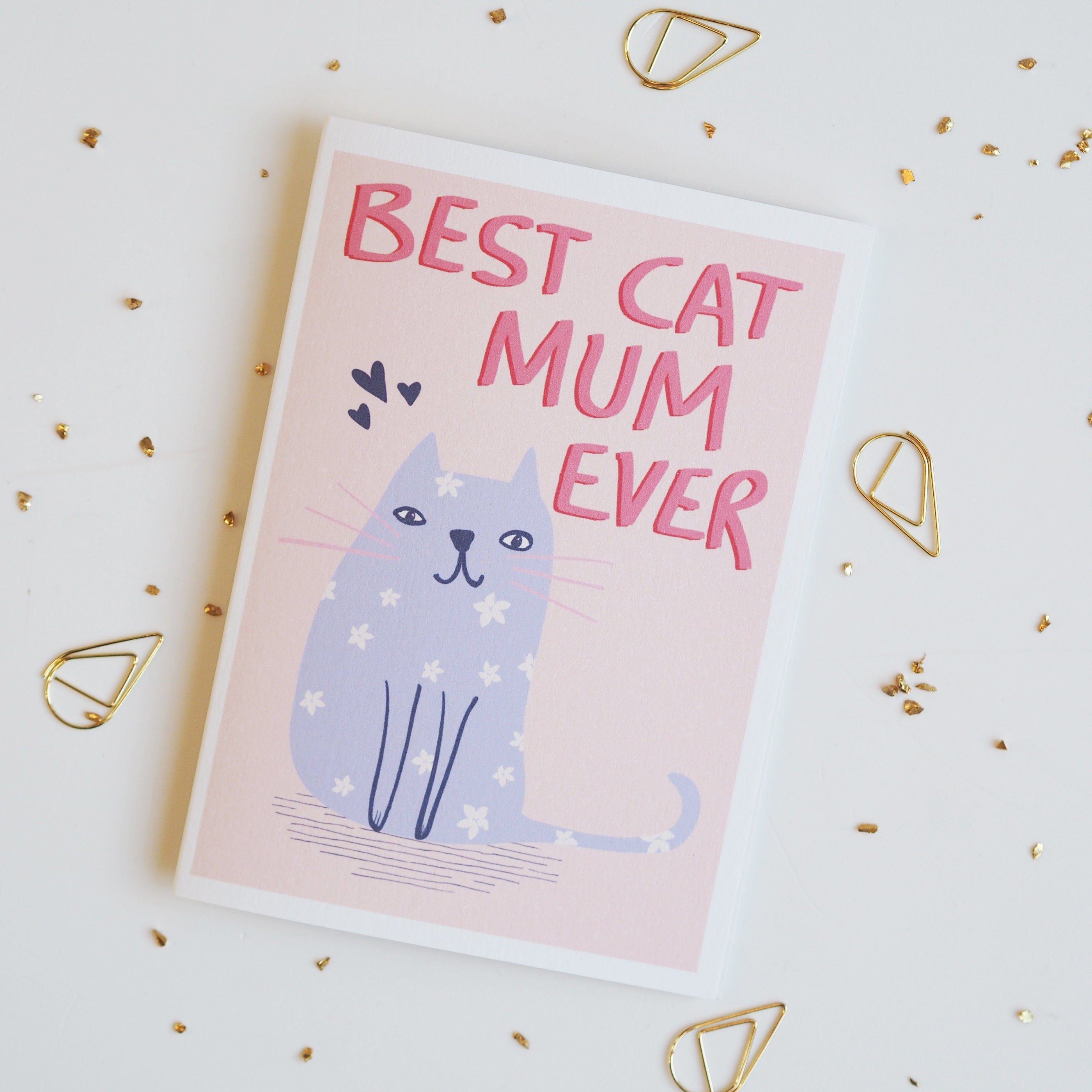 Best Cat Mum Ever Mother's Day Card