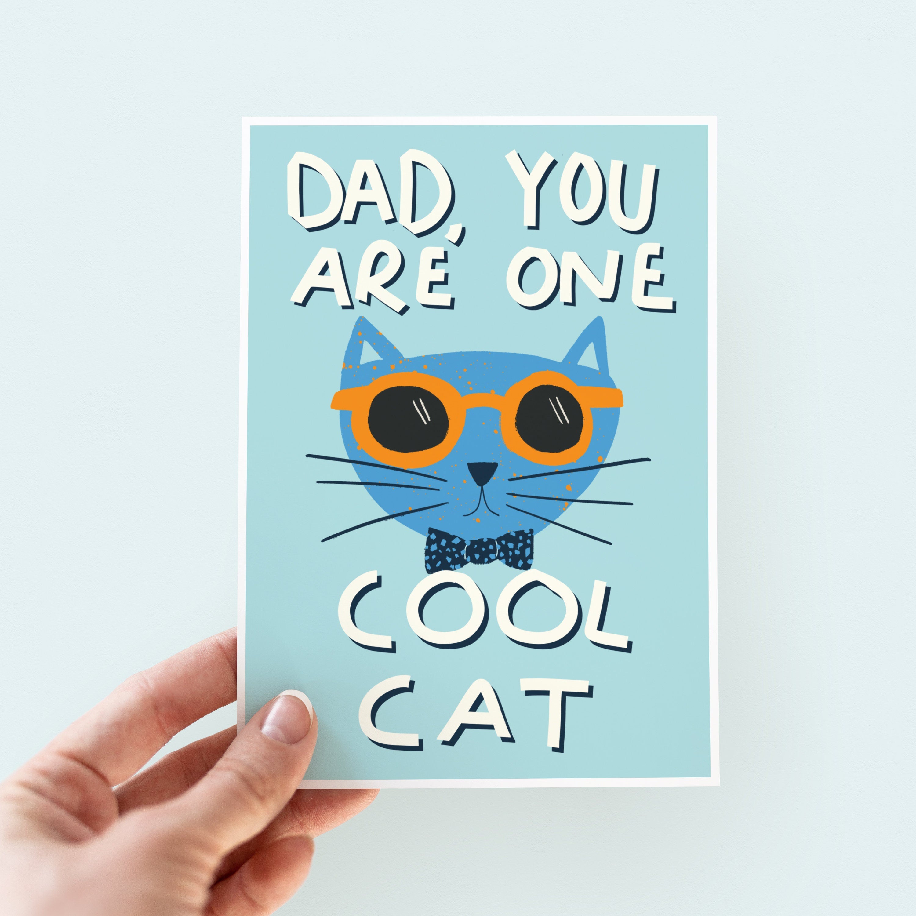 Cool Cat Father's Day Card