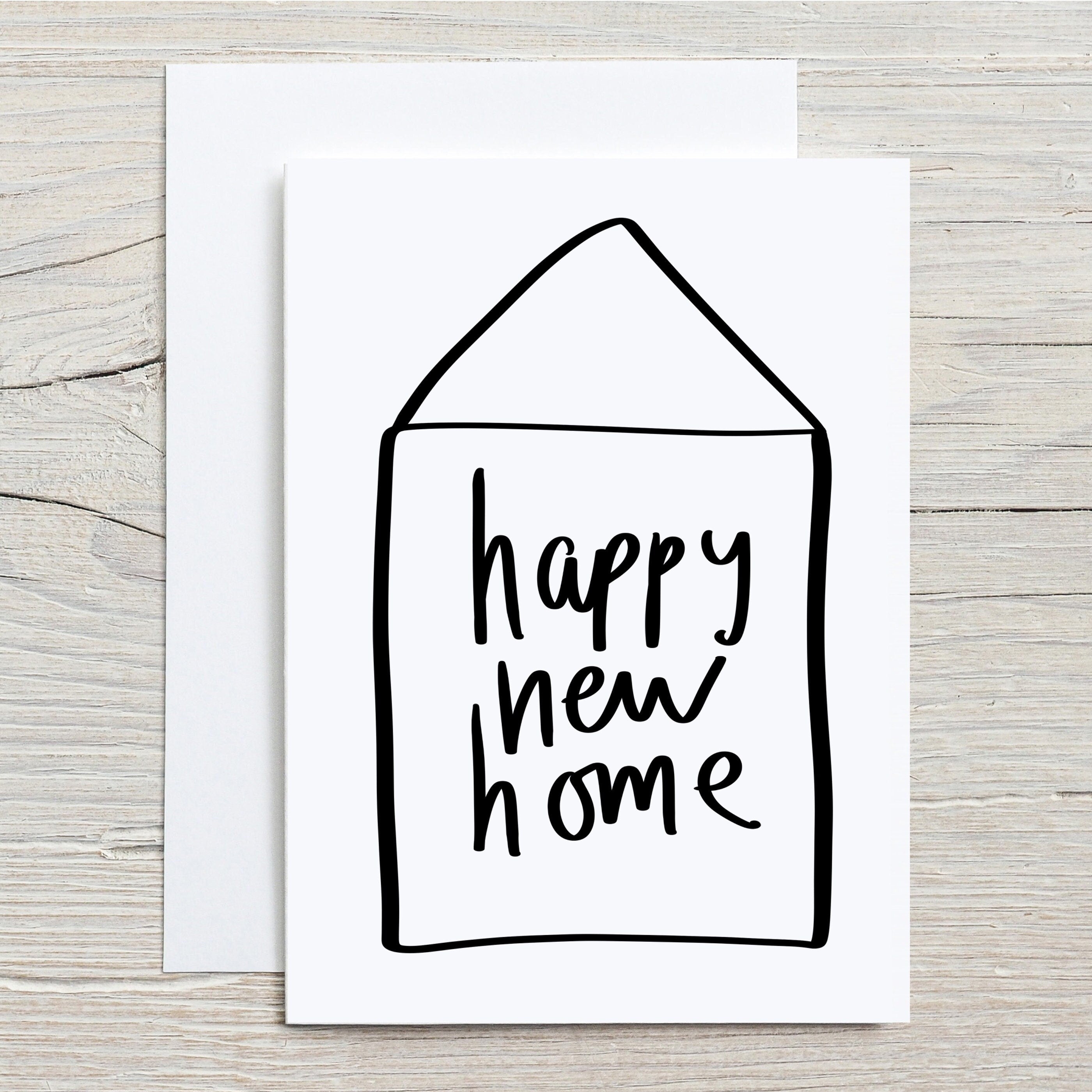Happy New Home Moving Day Card
