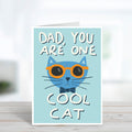 Cool Cat Father's Day Card
