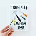 Tool-tally Awesome Dad Father's Day Card