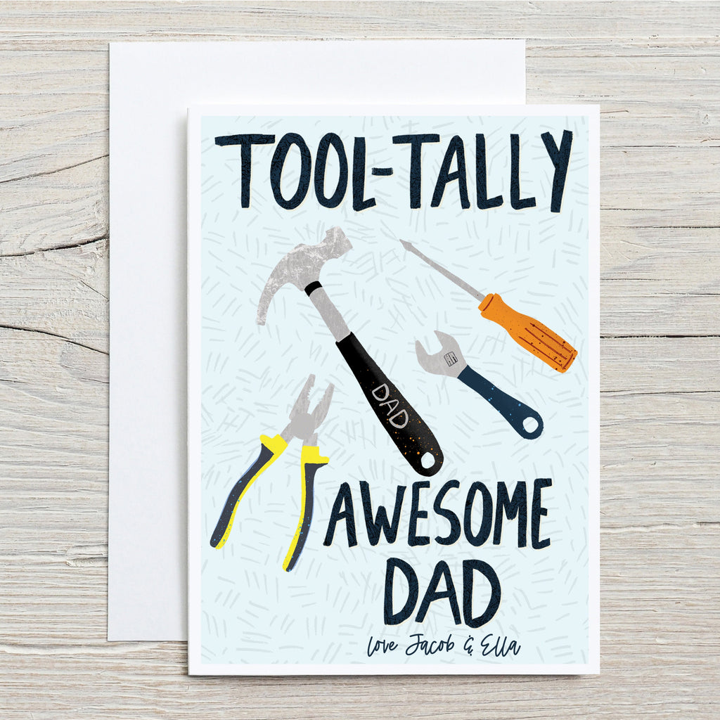 Tool-tally Awesome Dad Father's Day Card