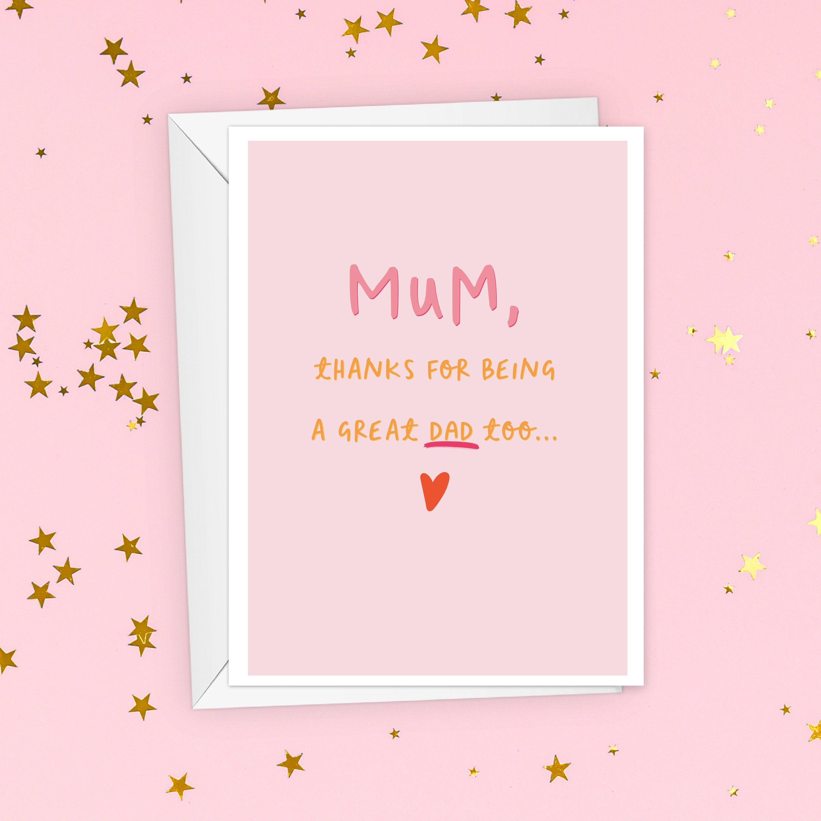 Father's Day Card For Mum