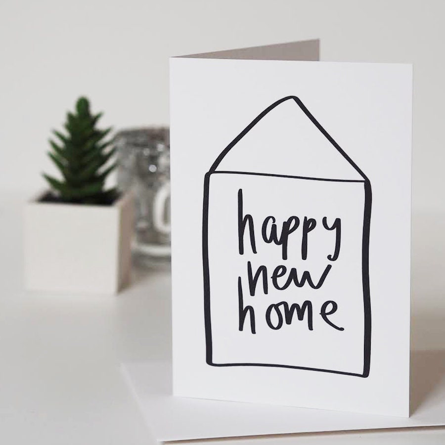 Happy New Home Moving Day Card