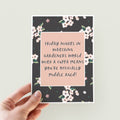 Gardeners World Funny Middle Age Birthday Card