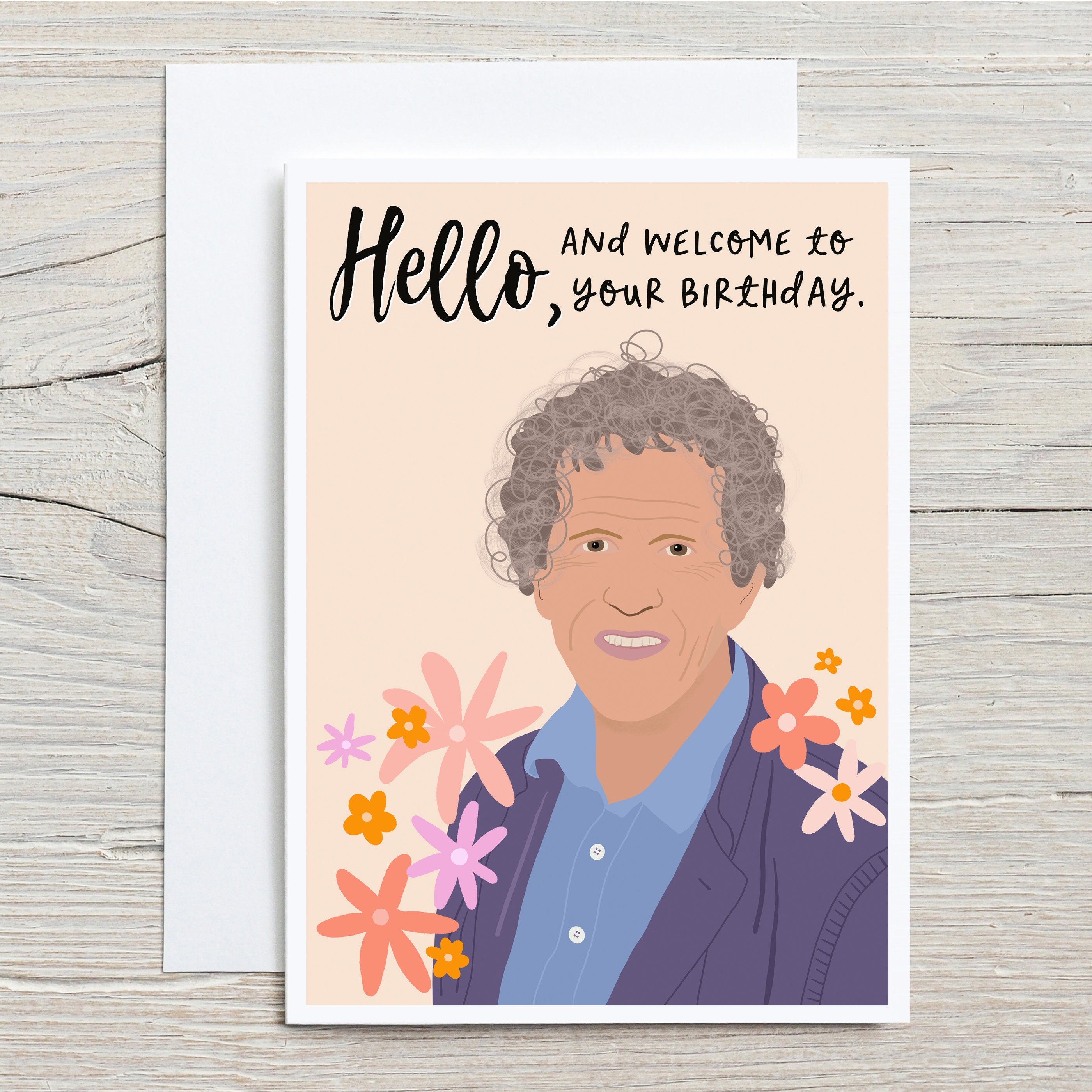 Monty Don Birthday Card
