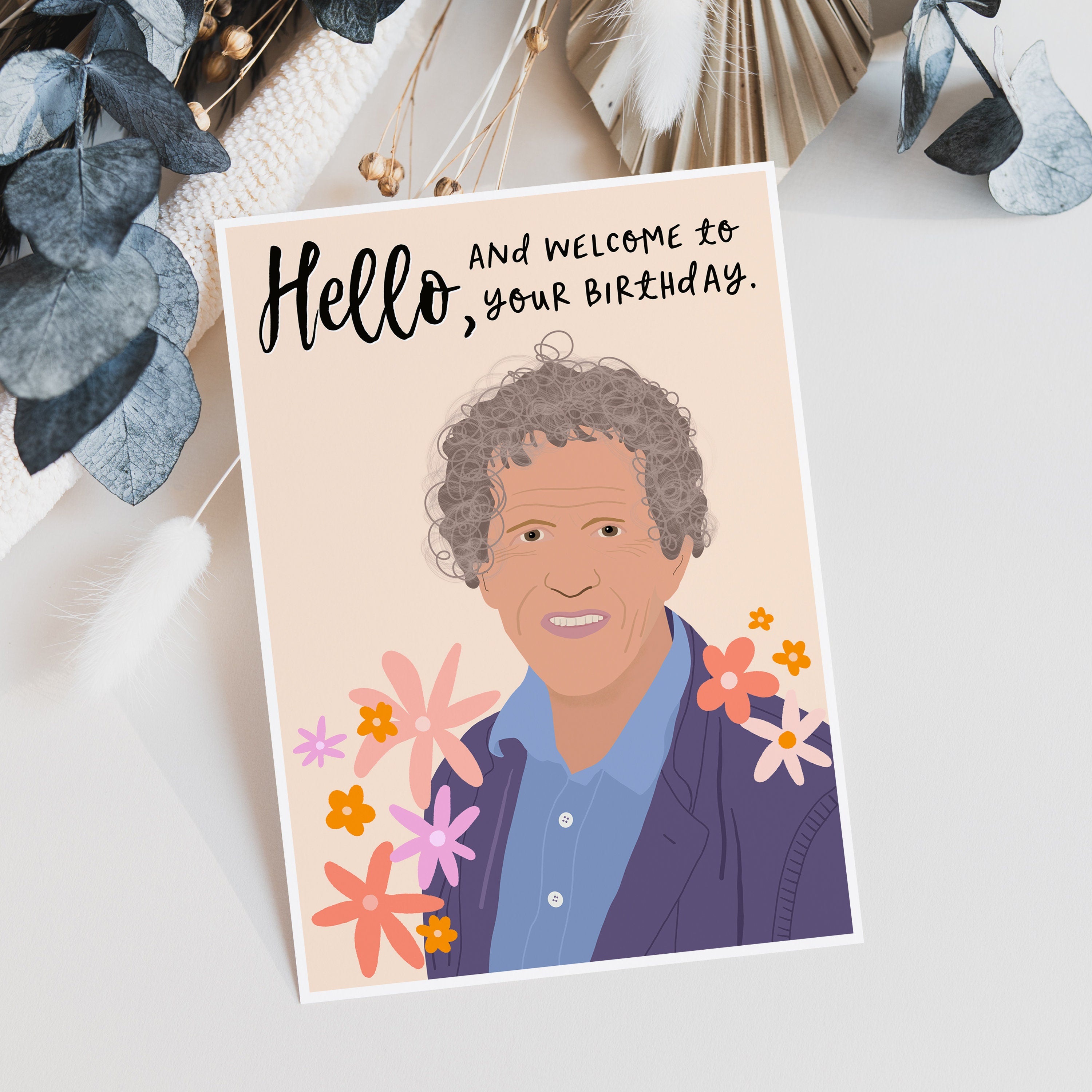 Monty Don Birthday Card