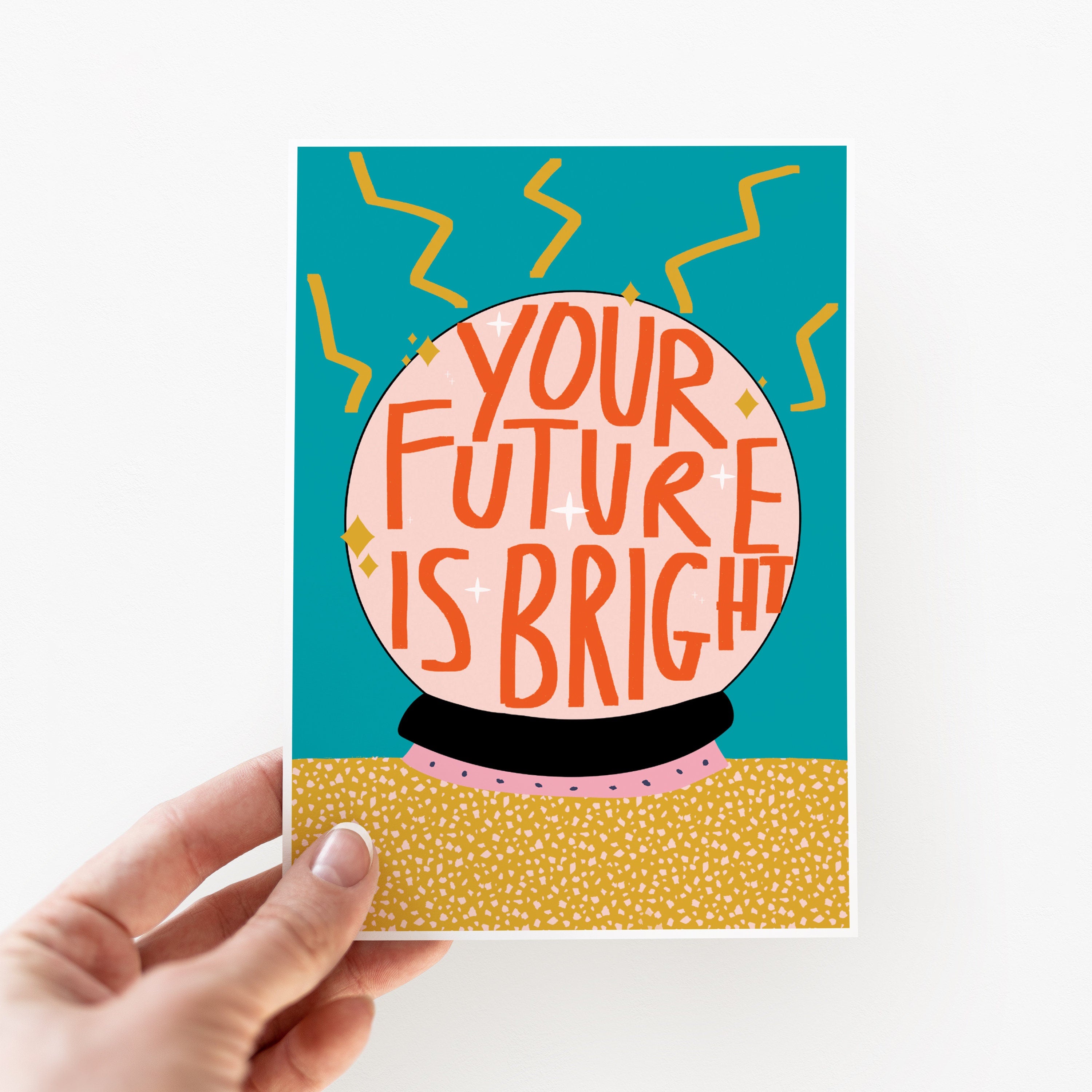 Your Future Is Bright Congratulations Card