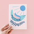 Mother Bird Illustrated Mother's Day Card