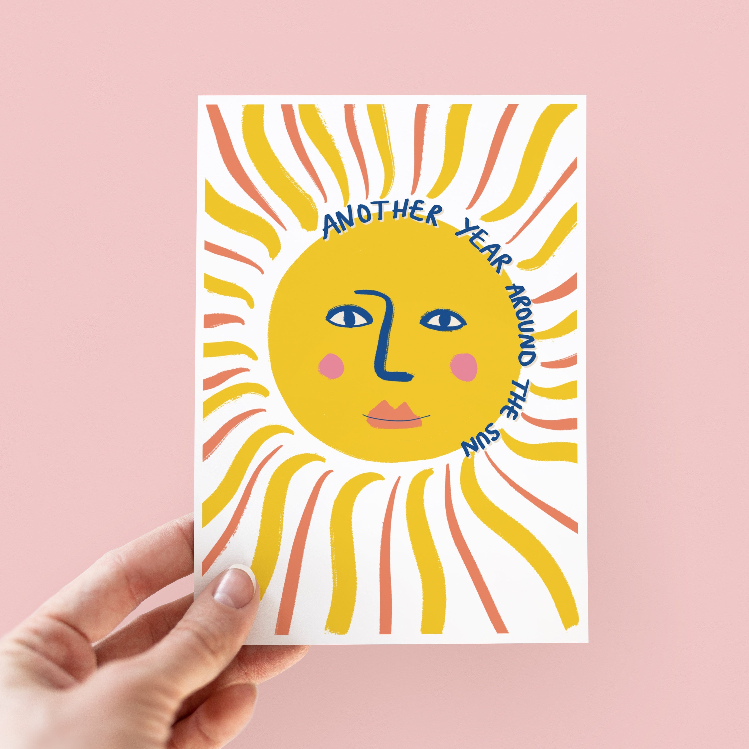 Another Year Around The Sun Birthday Card