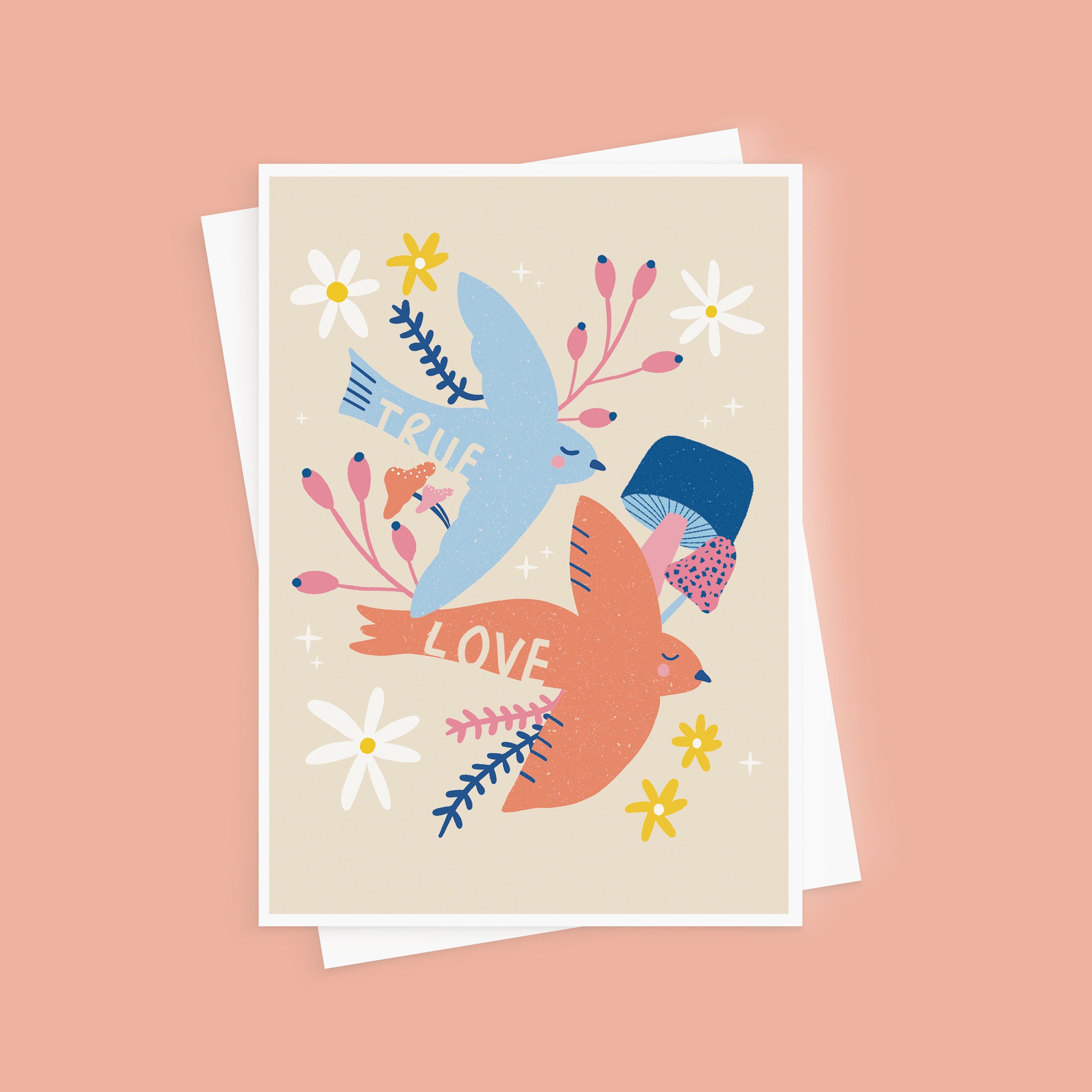 True Love Bird Valentine's Day Card