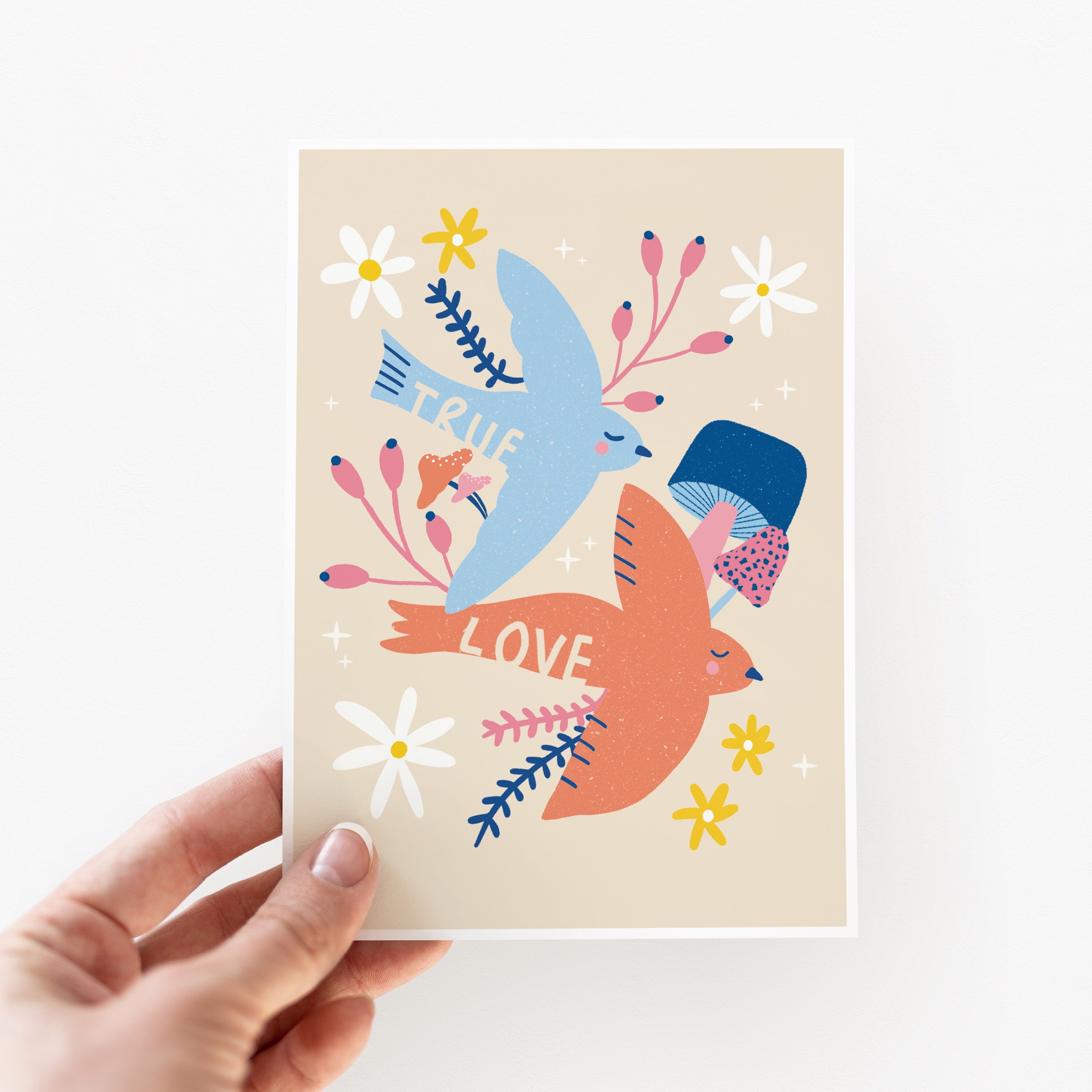 True Love Bird Valentine's Day Card