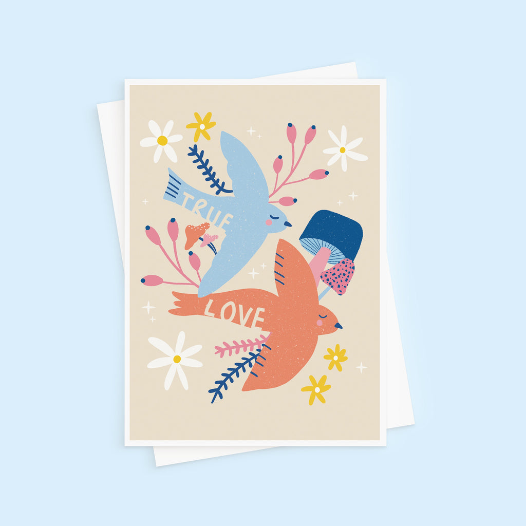 True Love Bird Valentine's Day Card