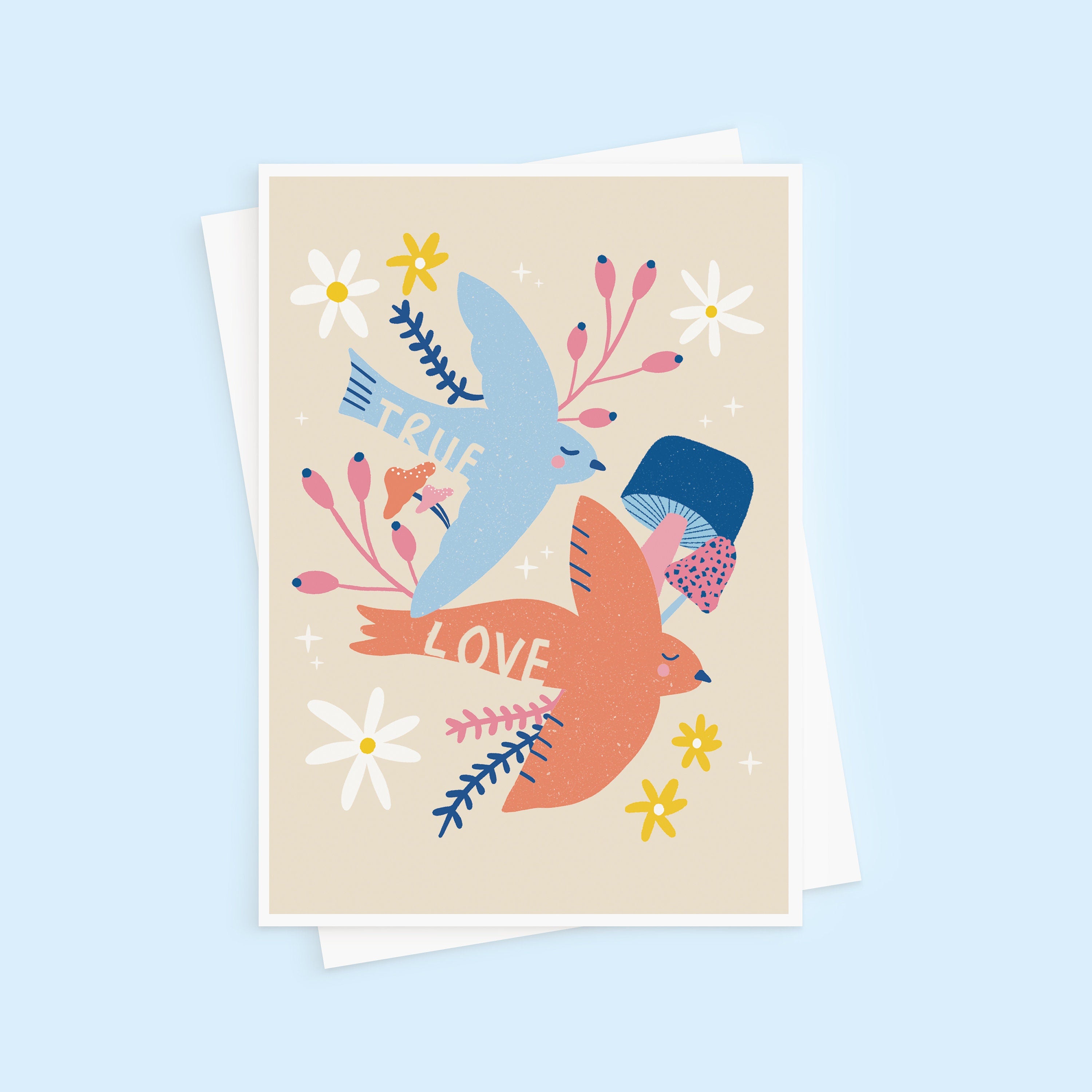 True Love Bird Valentine's Day Card