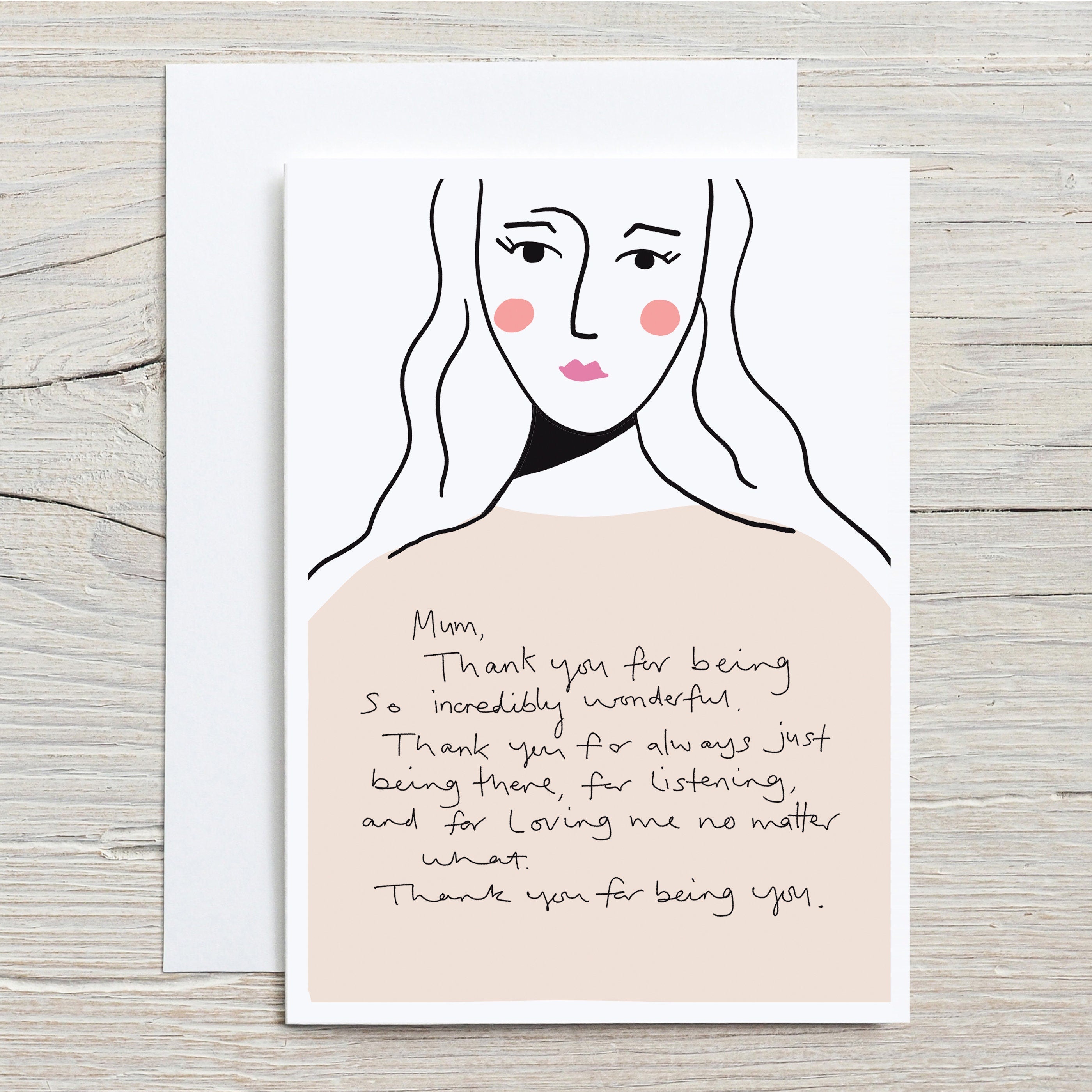Love Letter To Mum Mother's Day Card