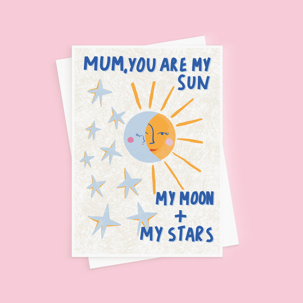 Sun, Moon & Stars Mother's Day Card