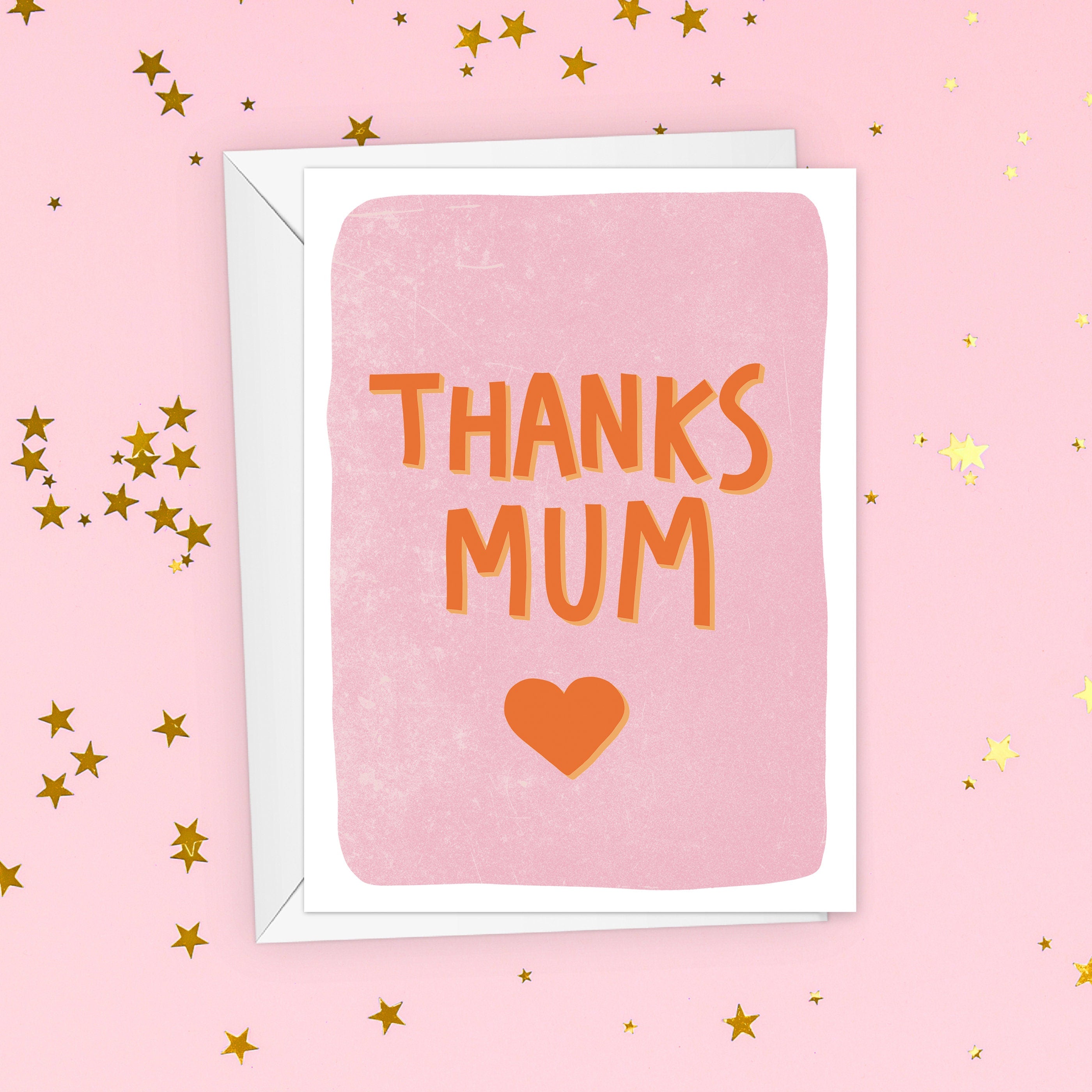 Thanks Mum Mother's Day Card