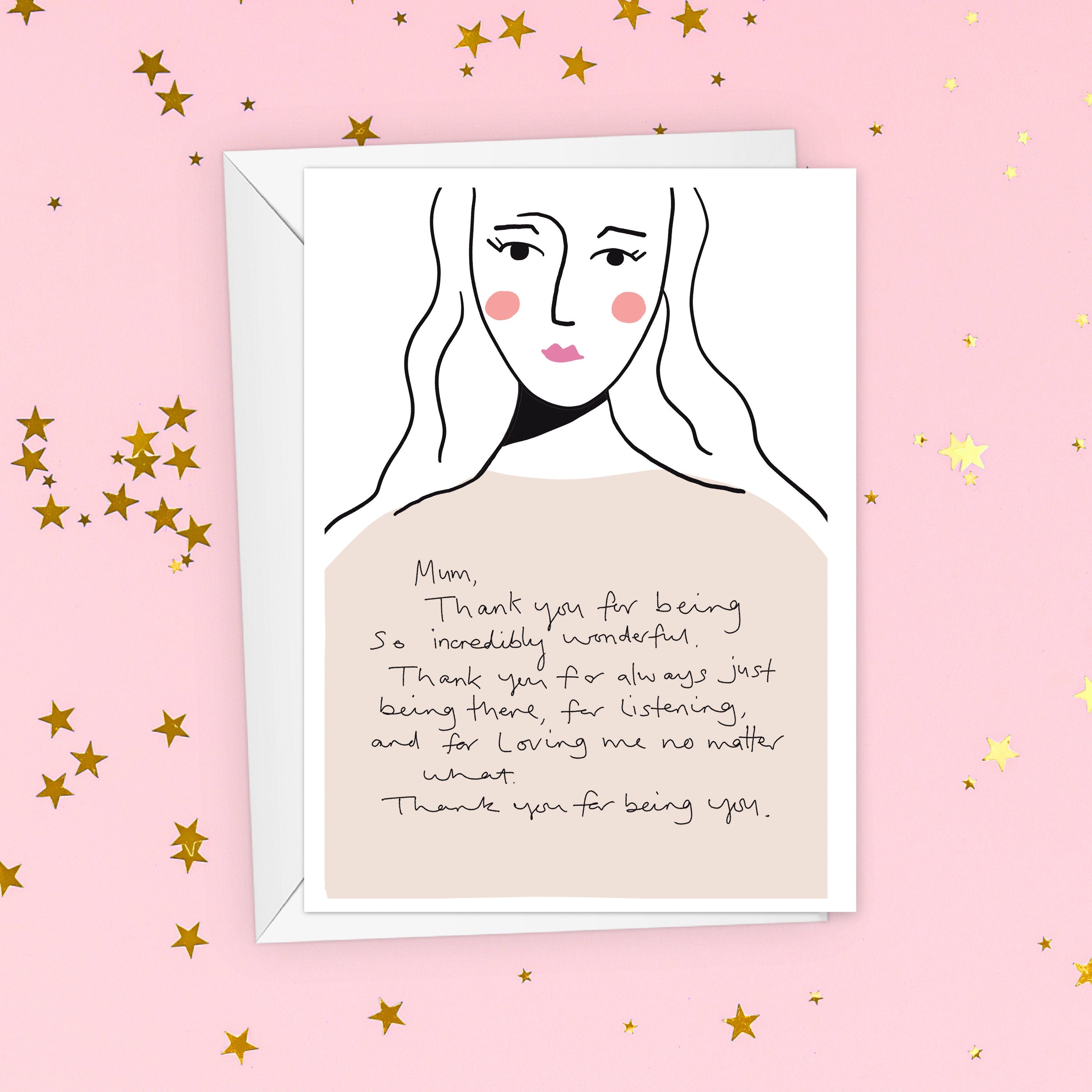 Love Letter To Mum Mother's Day Card