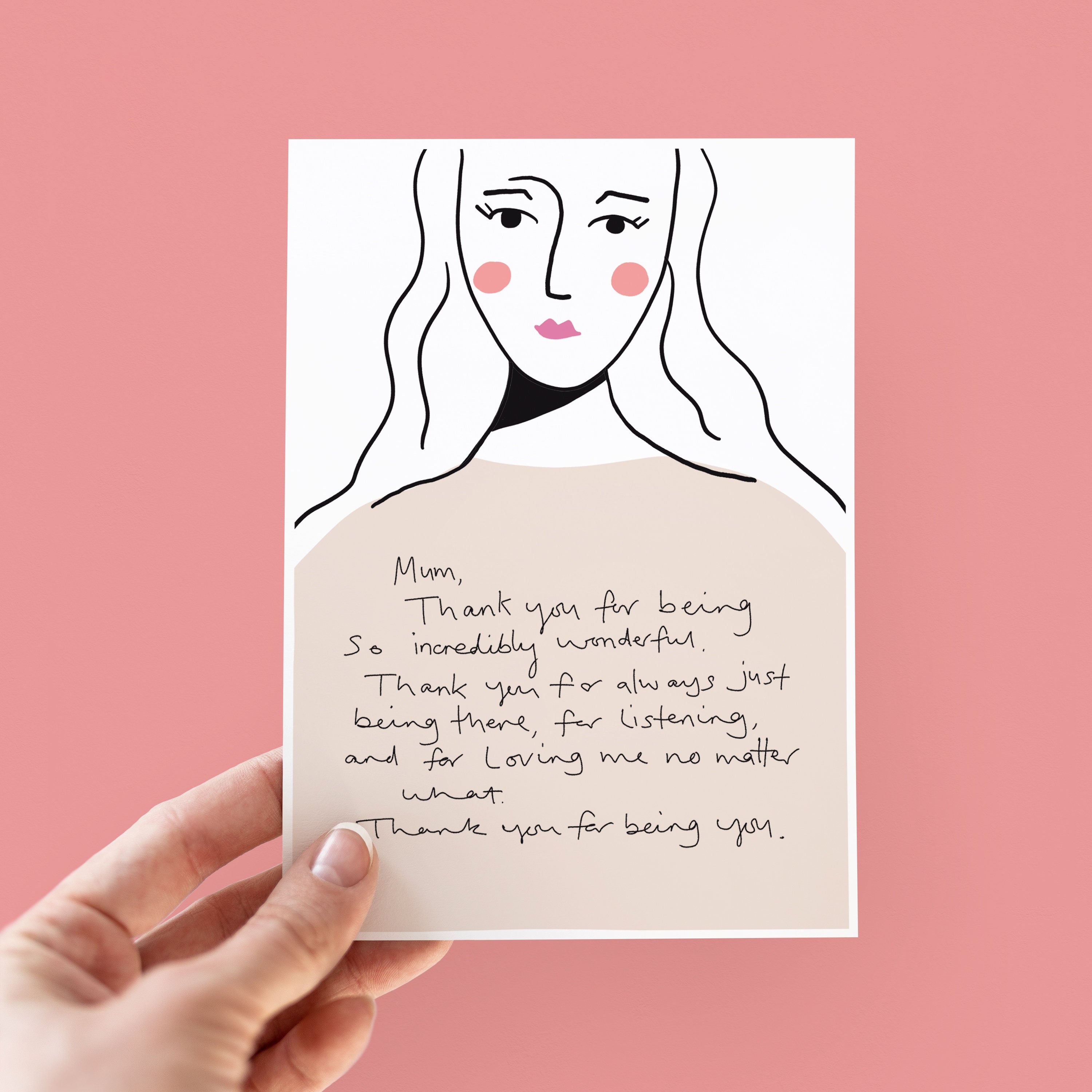 Love Letter To Mum Mother's Day Card