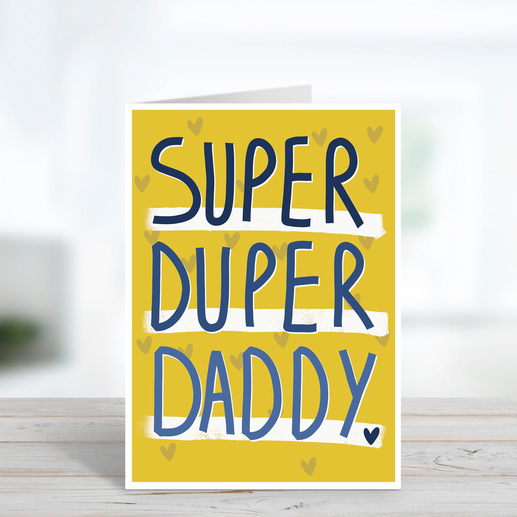 Super Duper Daddy Father's Day Card