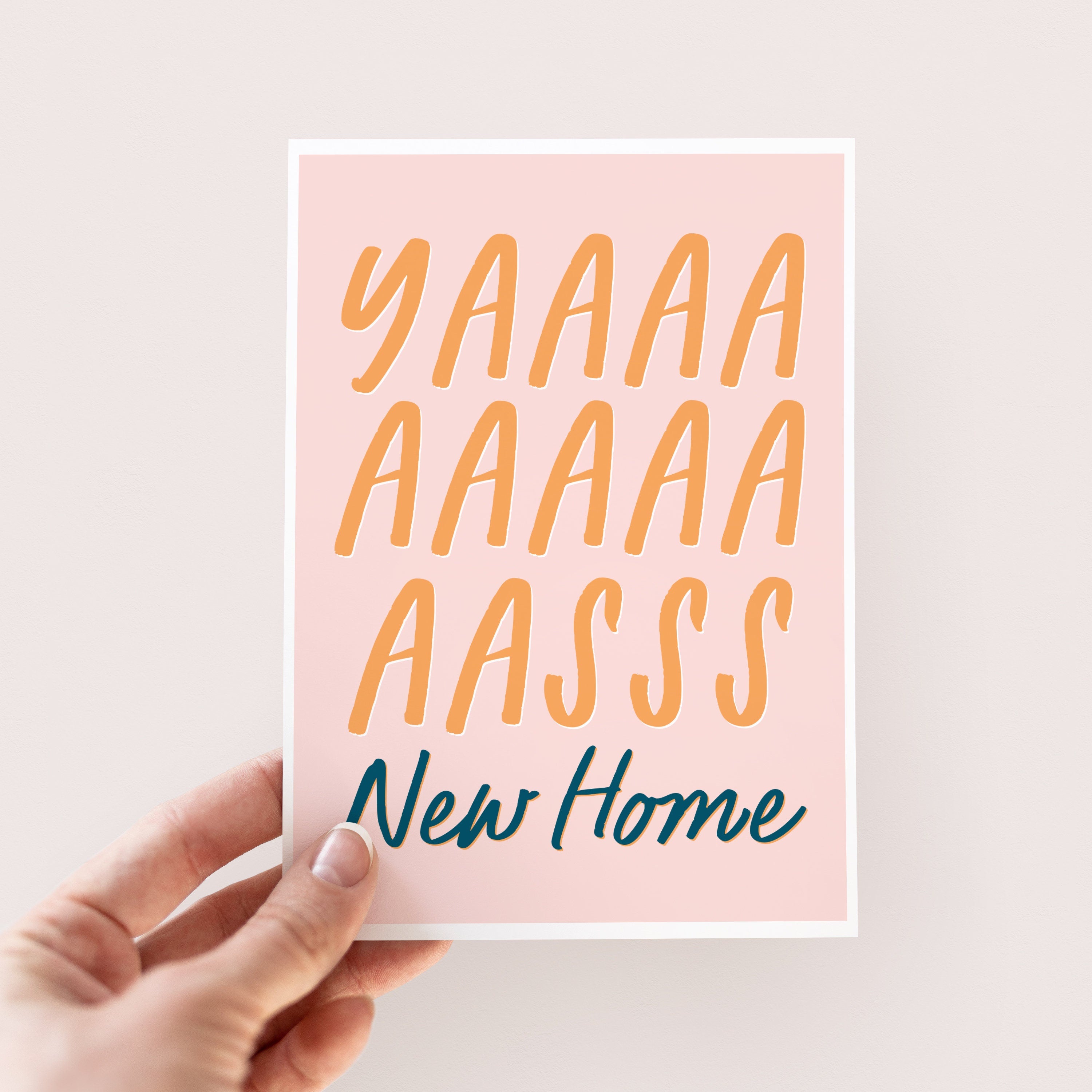 Yasss New Home Card