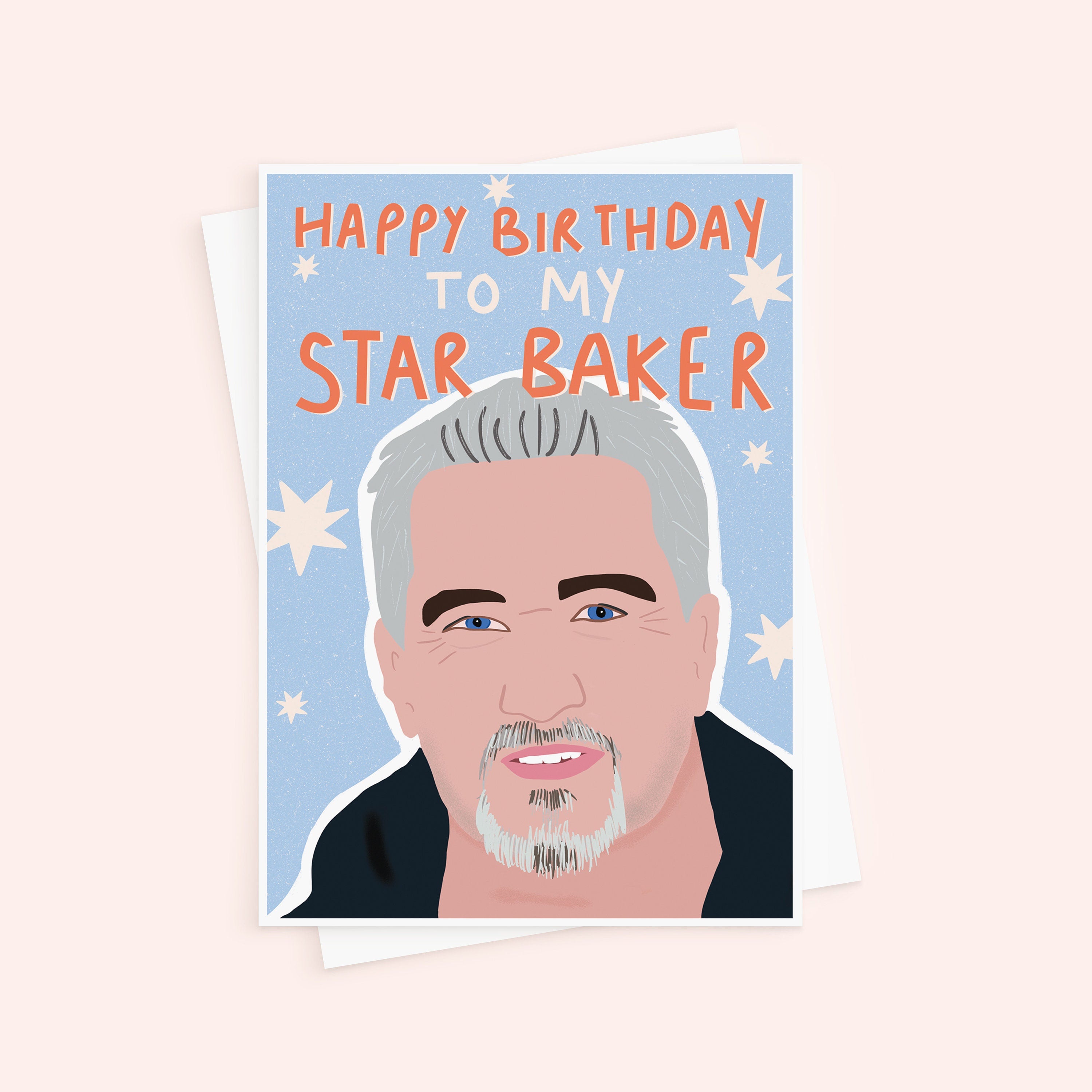 Star Baker Paul Hollywood Birthday Card