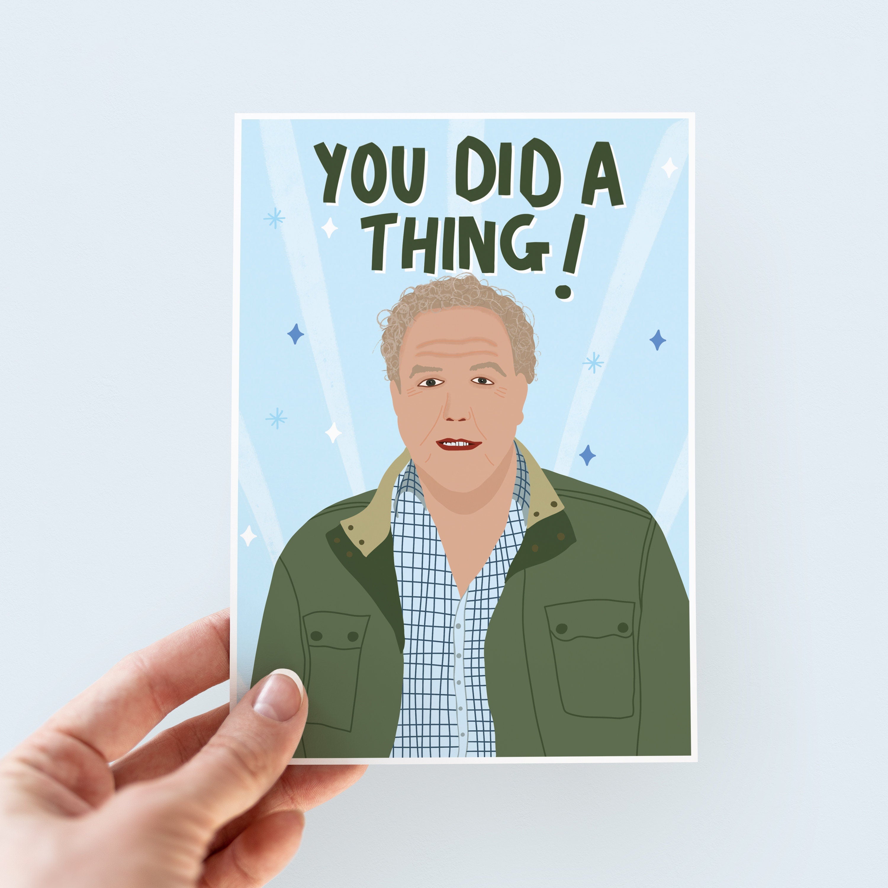 You Did A Thing Congratulations Card, Clarkson's Farm