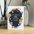 Miss You Wonderful Dad Seeded Father's Day Card