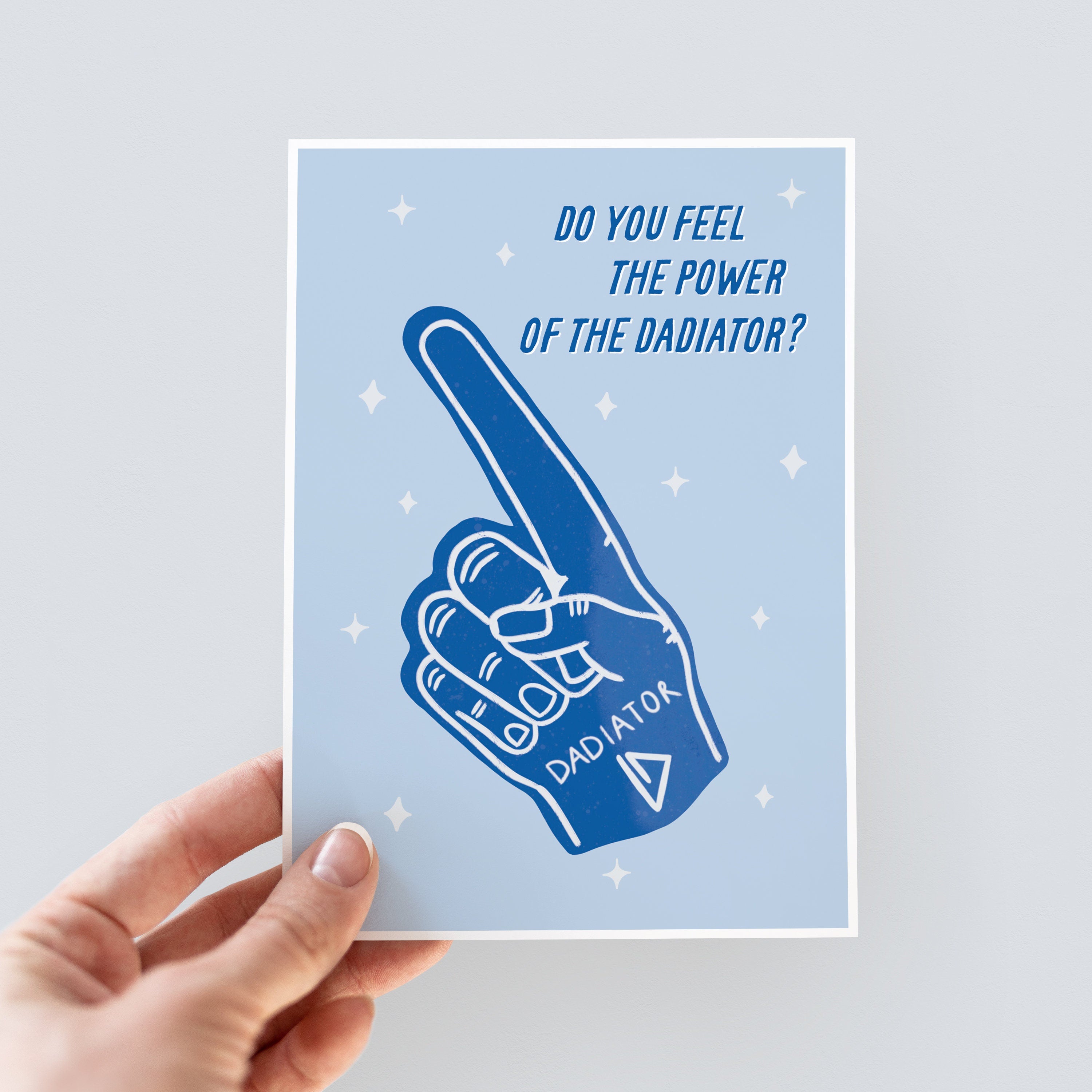 Funny Dadiator Father's Day Card