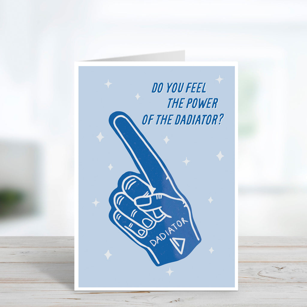 Funny Dadiator Father's Day Card