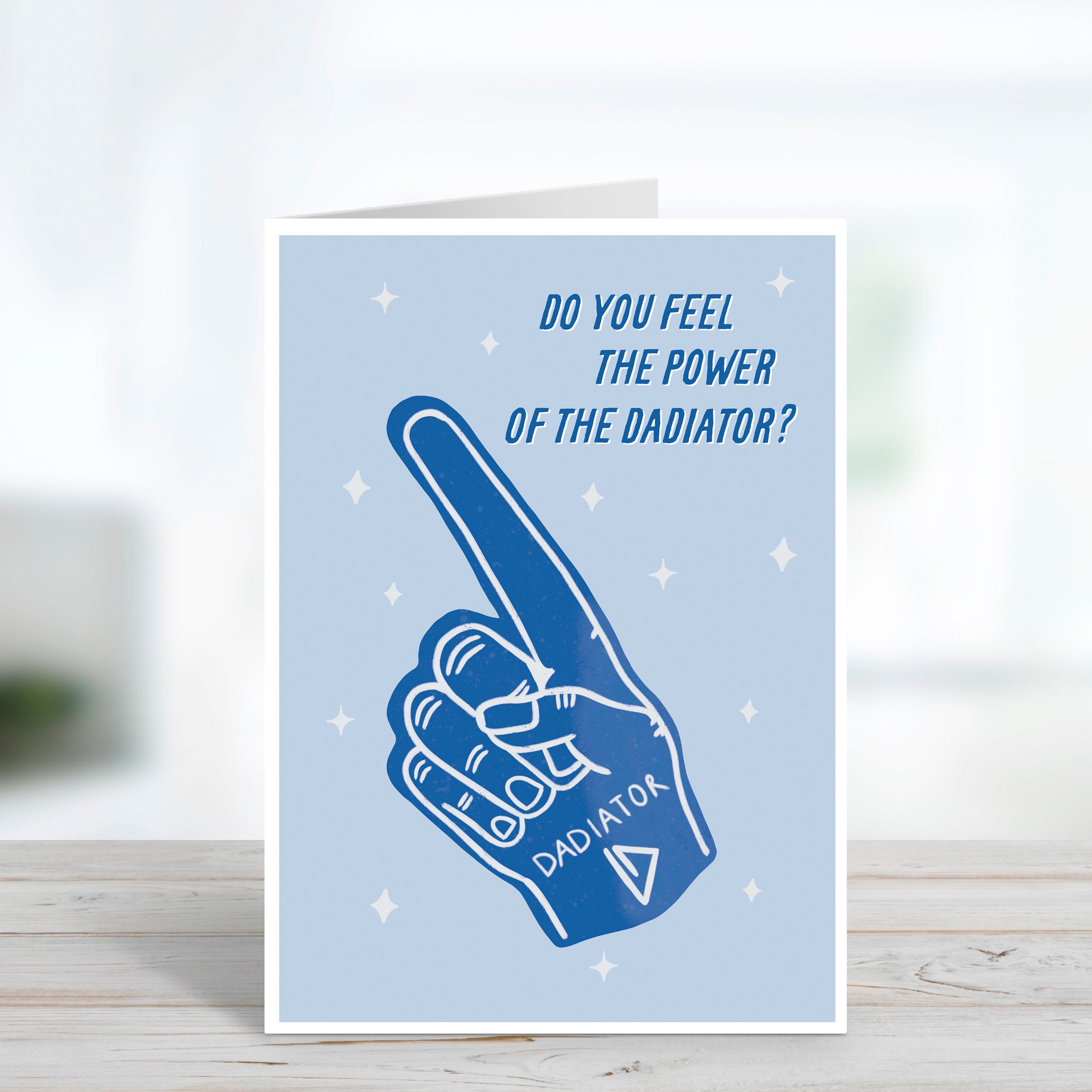Funny Dadiator Father's Day Card