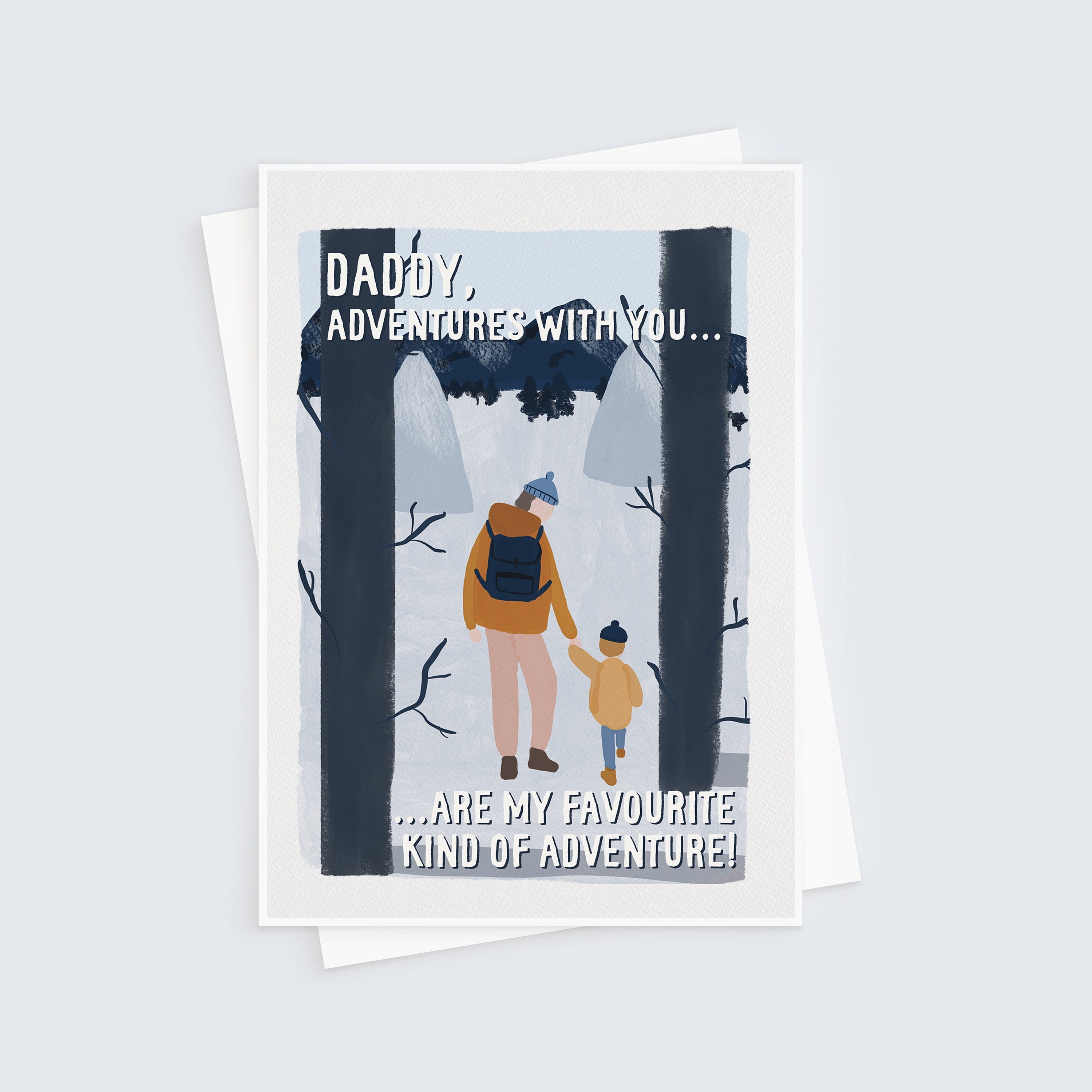 Adventures With Daddy Father's Day Card