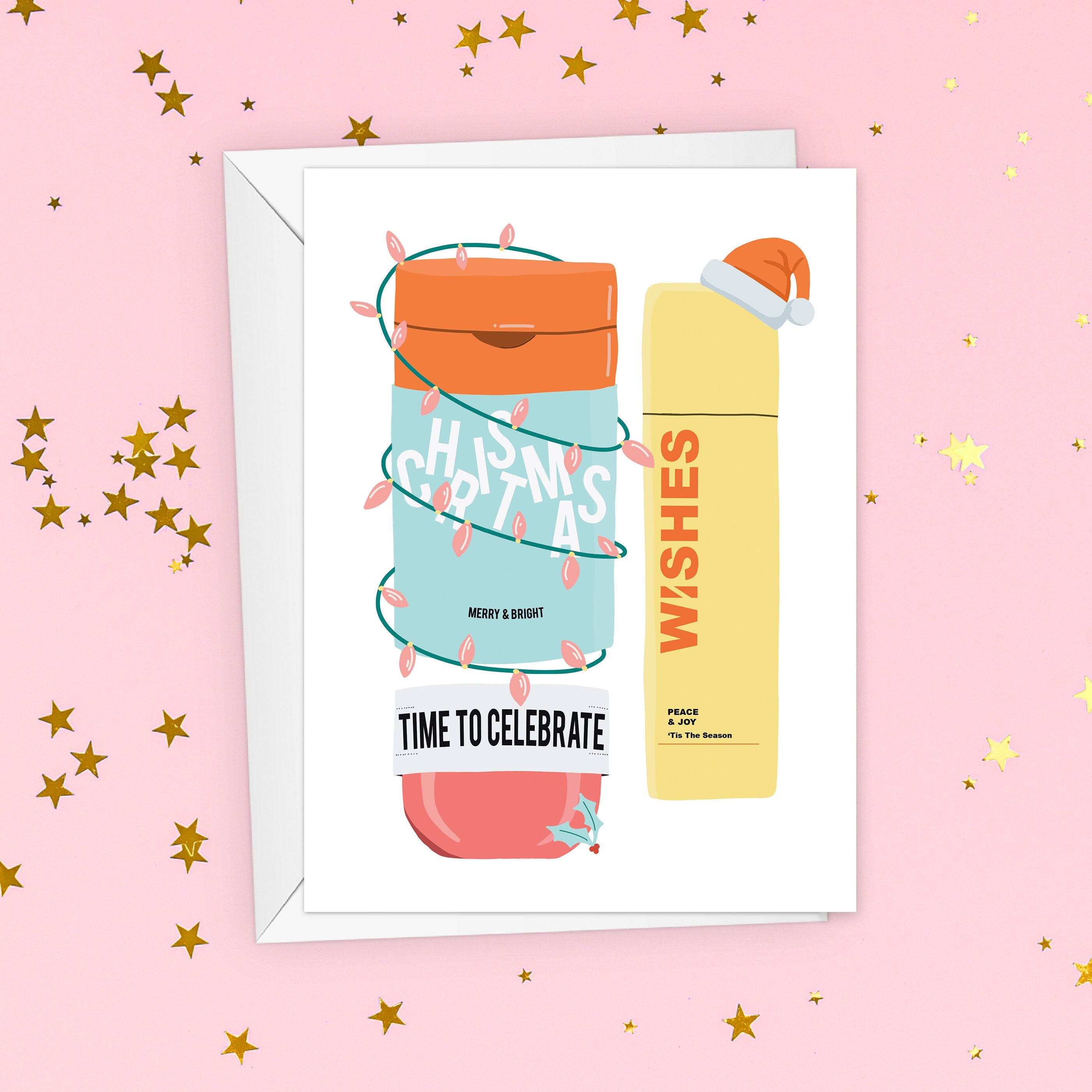 Christmas Skincare Card For Teen Girls
